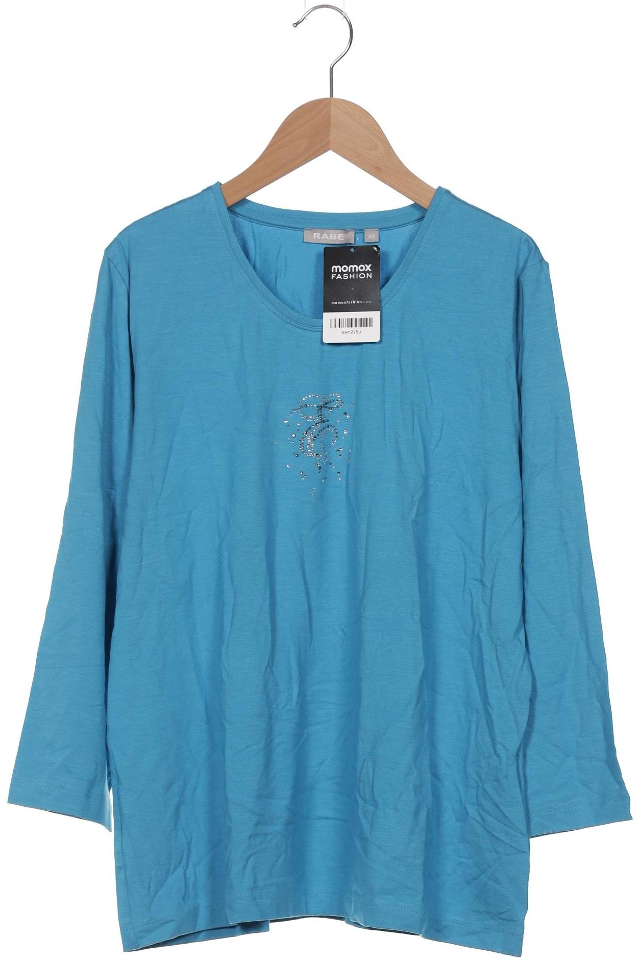 

Rabe Damen Langarmshirt, blau, Gr. 44