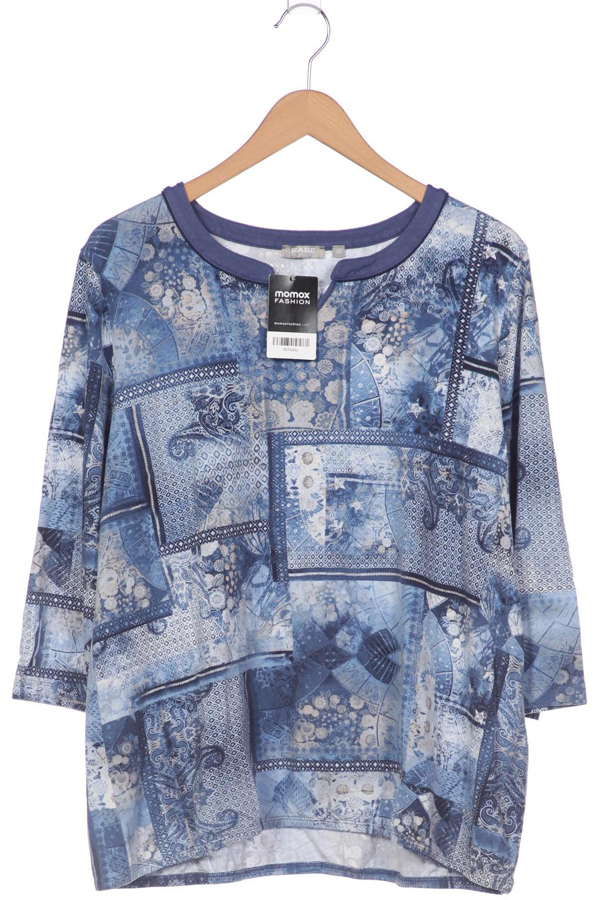 

Rabe Damen Langarmshirt, blau, Gr. 48