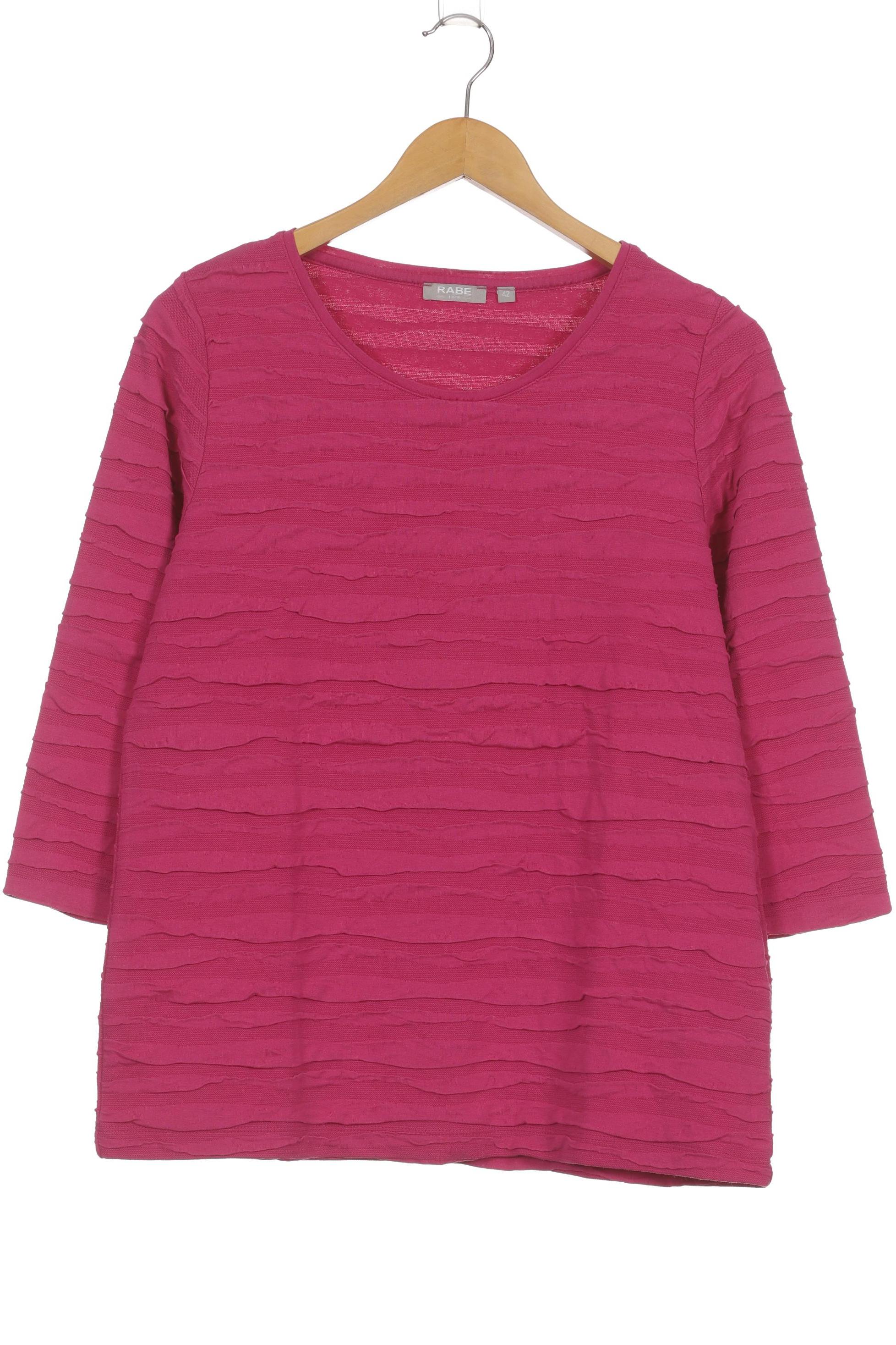 

Rabe Damen Langarmshirt, pink, Gr. 42