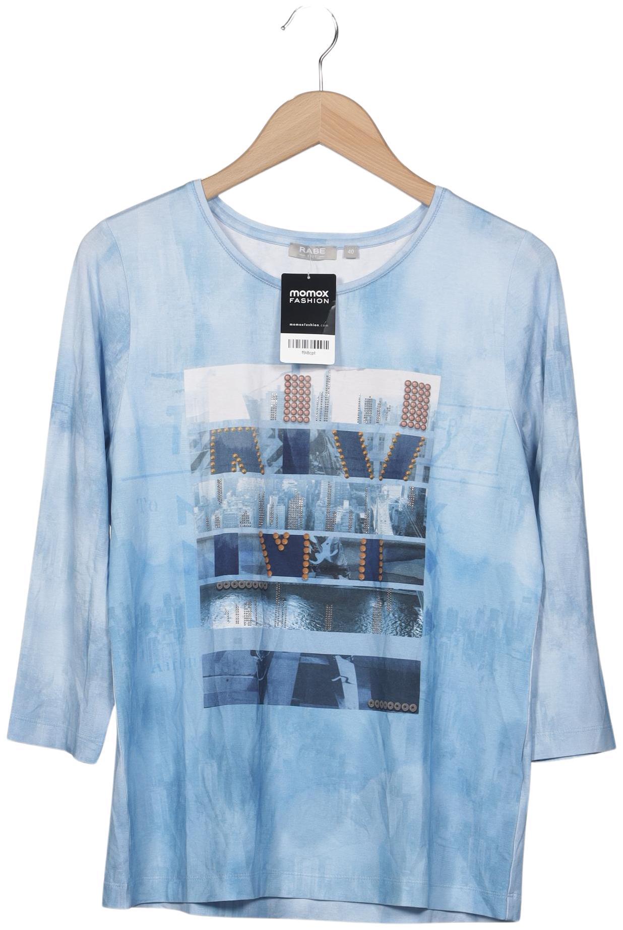 

Rabe Damen Langarmshirt, hellblau, Gr. 40