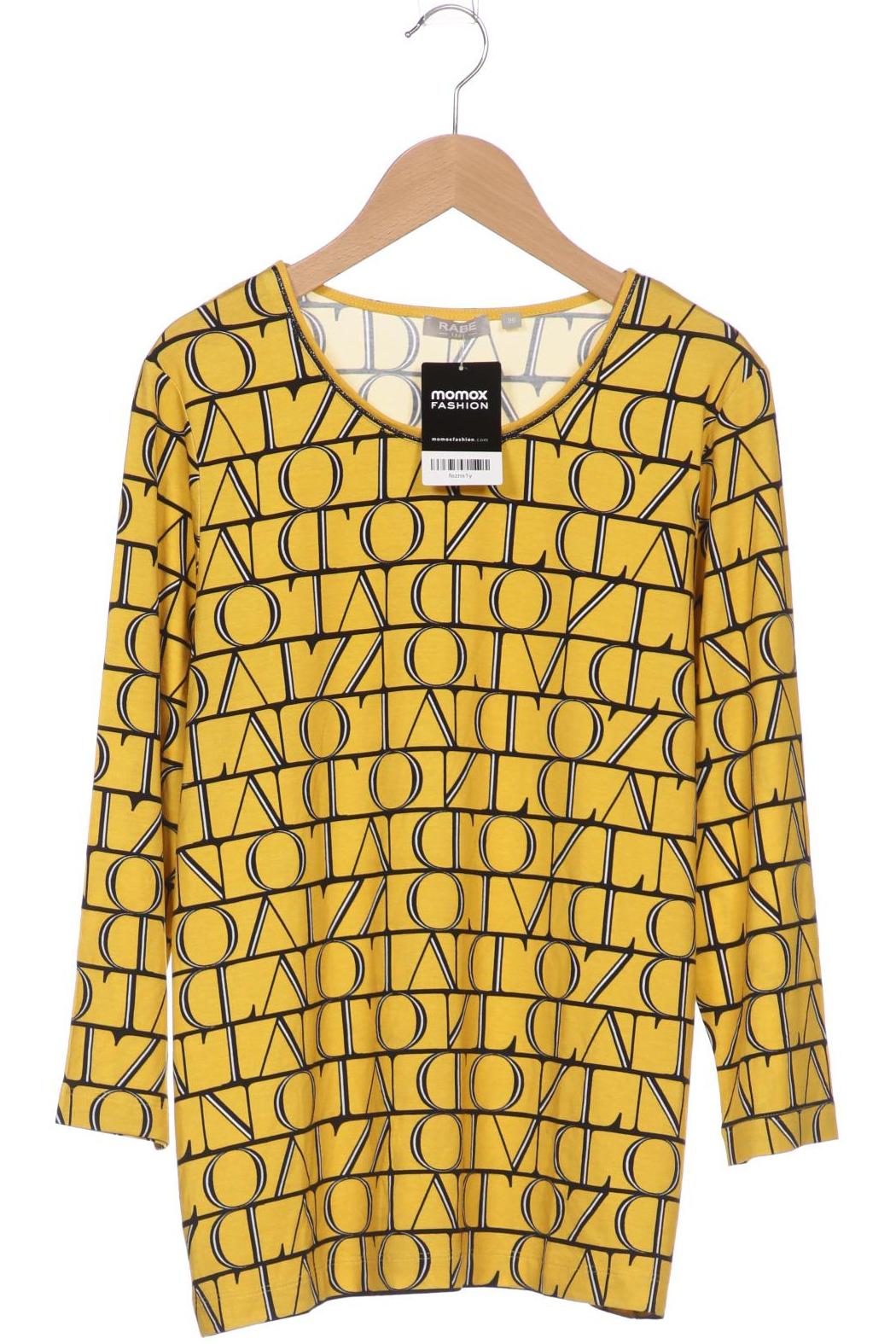 

Rabe Damen Langarmshirt, gelb, Gr. 36
