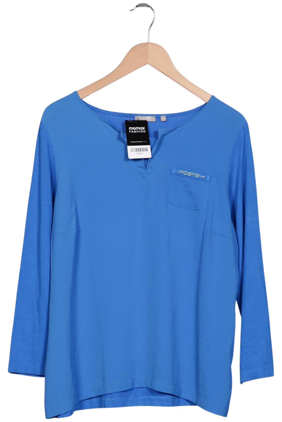 

Rabe Damen Langarmshirt, blau, Gr. 46