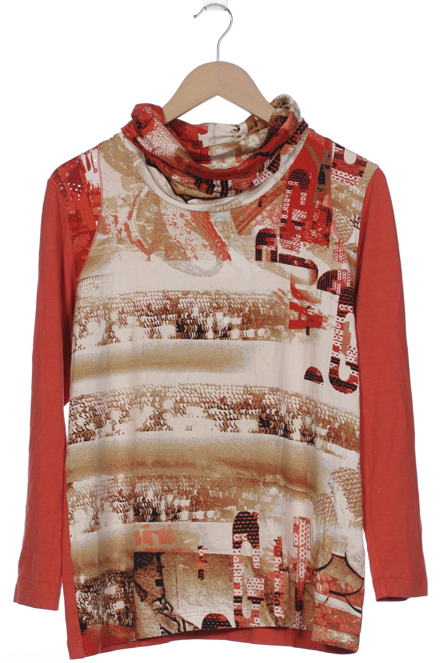 

Rabe Damen Langarmshirt, orange, Gr. 44