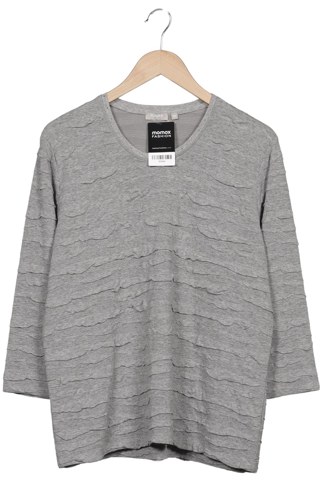 

Rabe Damen Langarmshirt, grau, Gr. 48