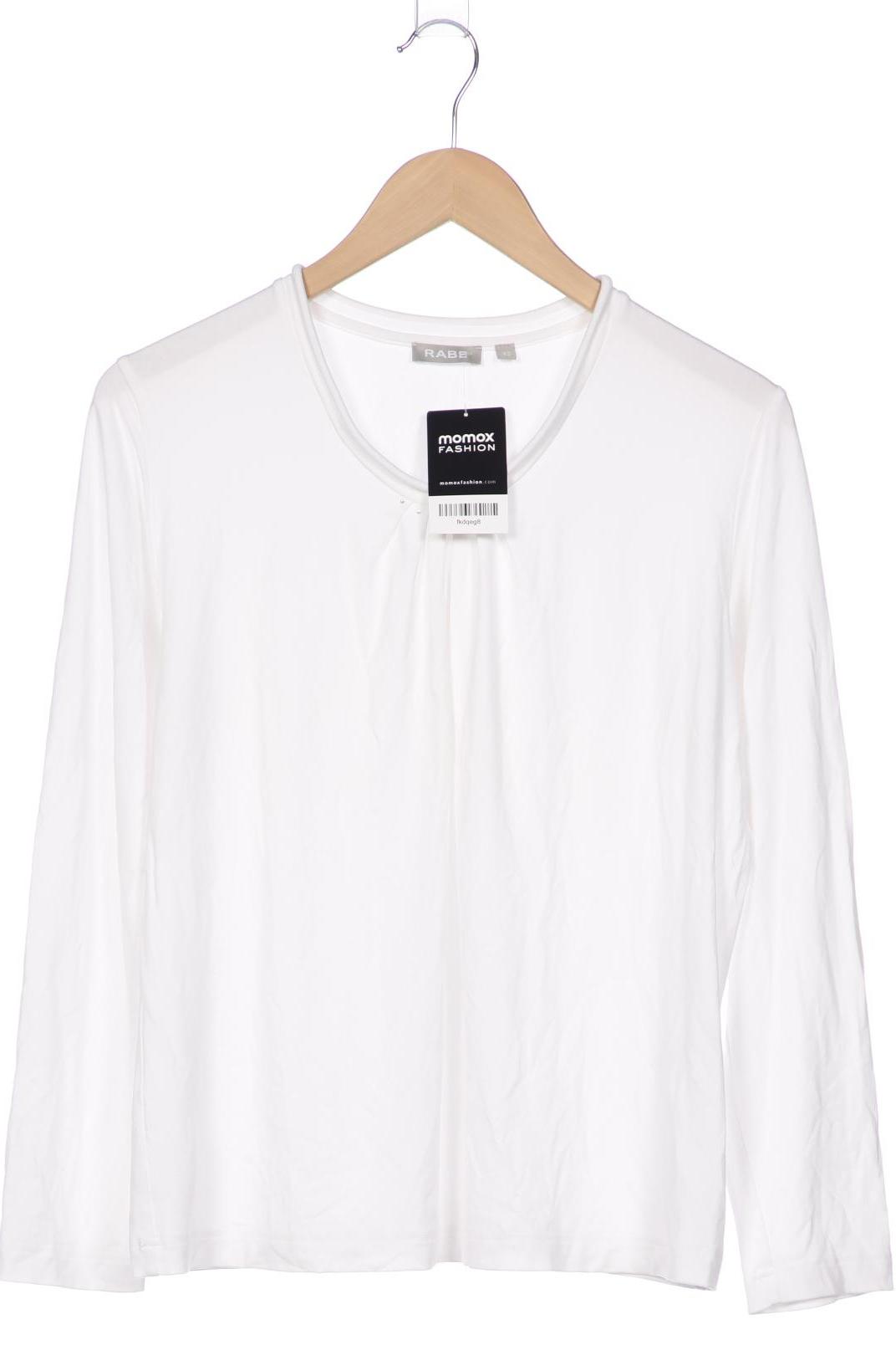 

Rabe Damen Langarmshirt, weiß, Gr. 42