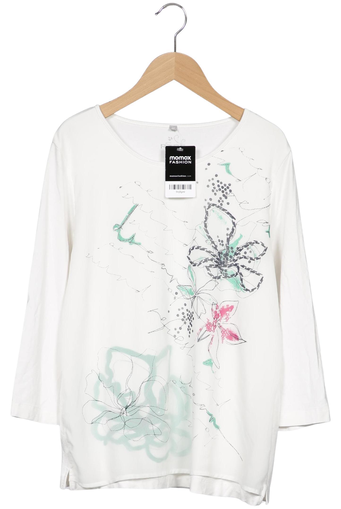 

Rabe Damen Langarmshirt, weiß, Gr. 40