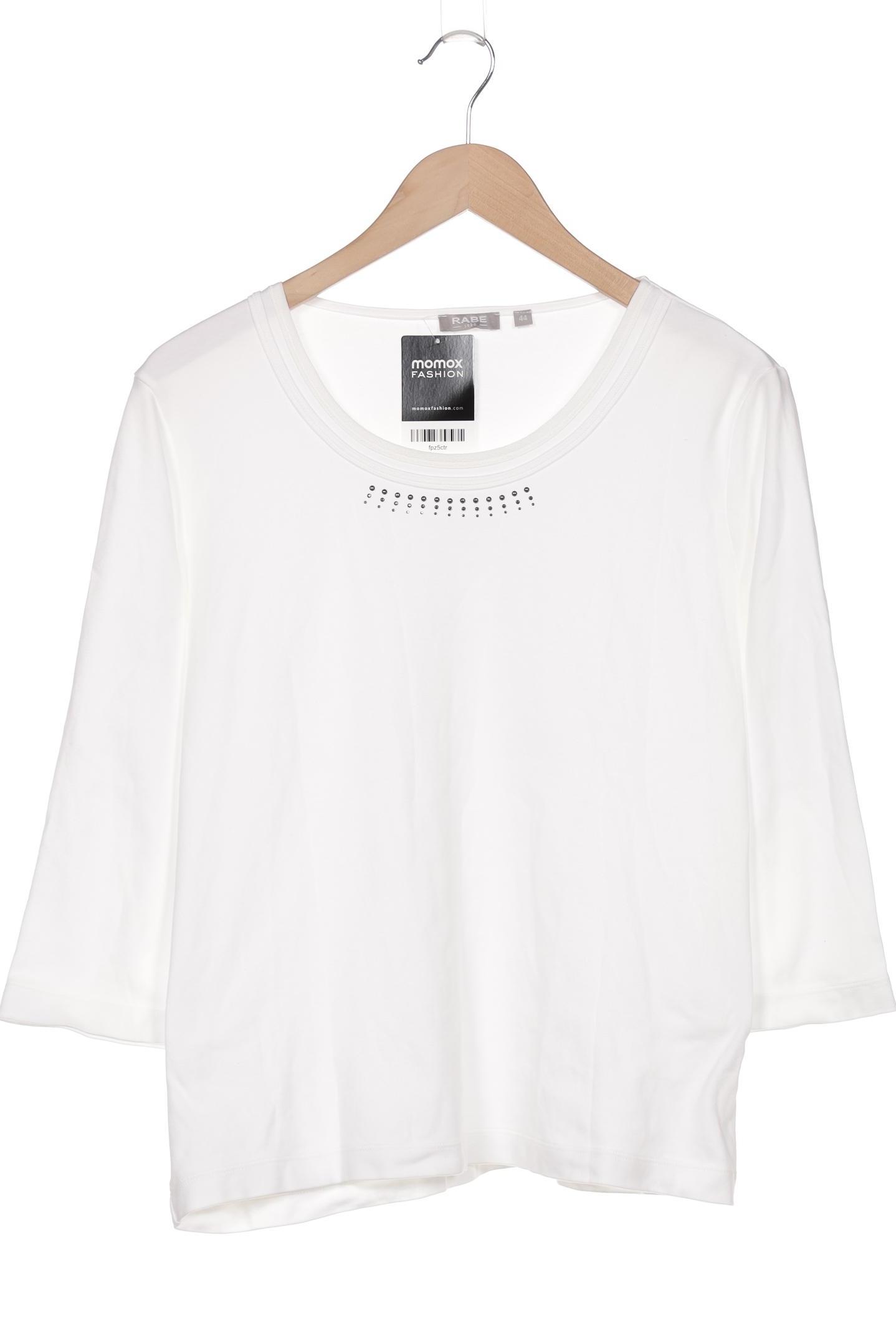

Rabe Damen Langarmshirt, weiß, Gr. 44