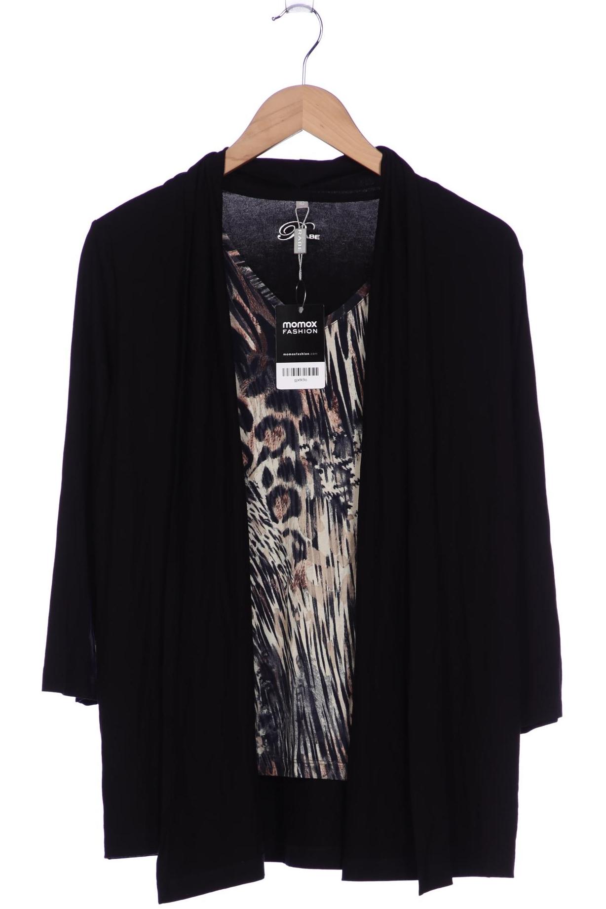 

Rabe Damen Langarmshirt, schwarz, Gr. 42
