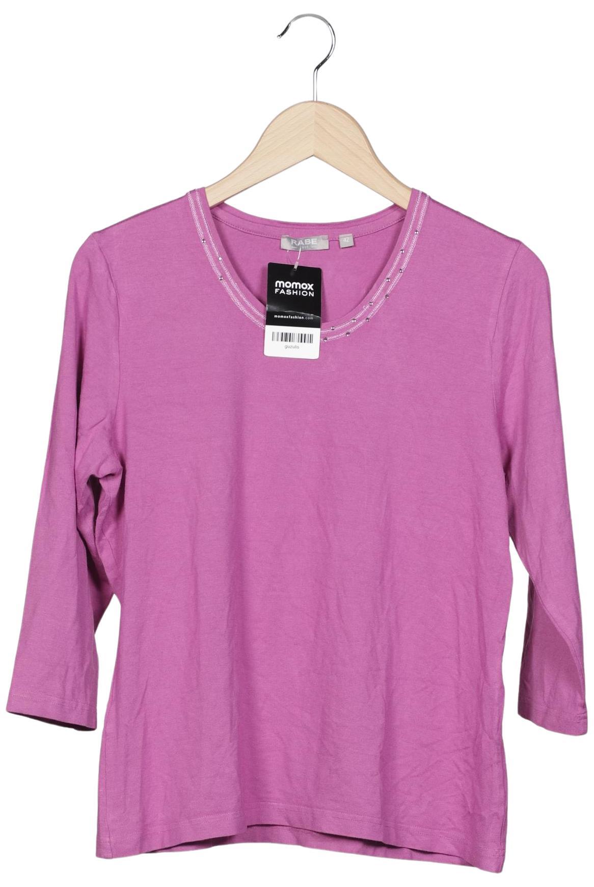 

Rabe Damen Langarmshirt, pink, Gr. 42