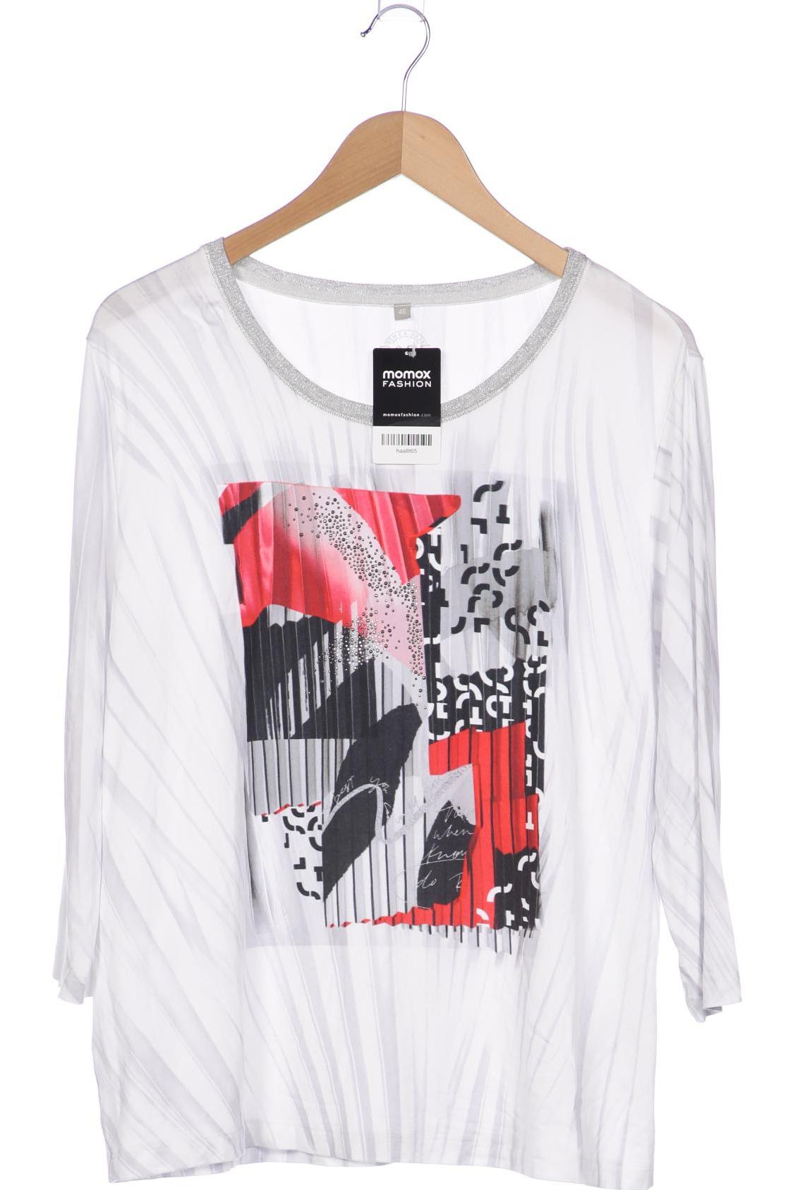 

Rabe Damen Langarmshirt, weiß, Gr. 46