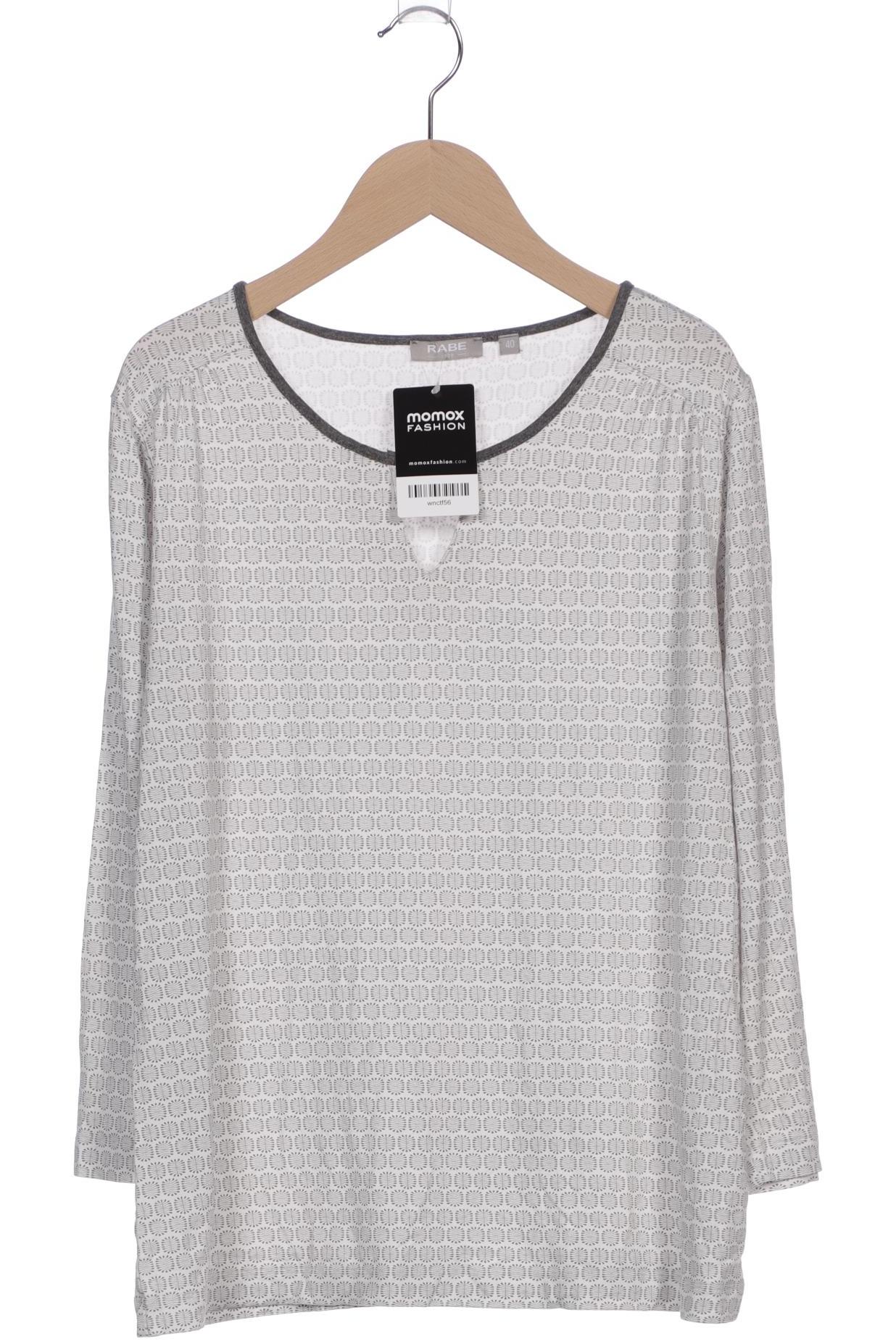 

Rabe Damen Langarmshirt, weiß, Gr. 40