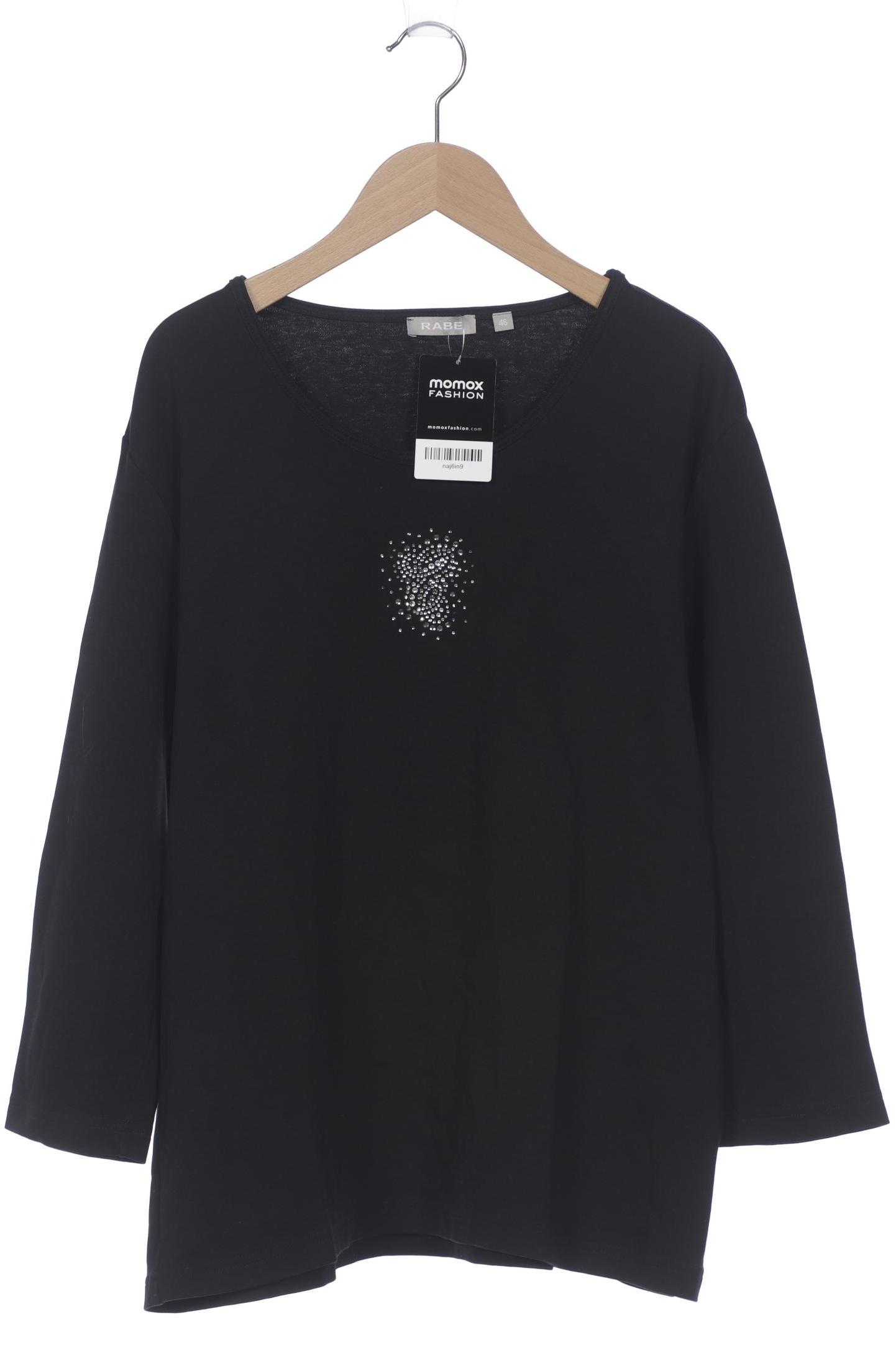 

Rabe Damen Langarmshirt, schwarz, Gr. 46