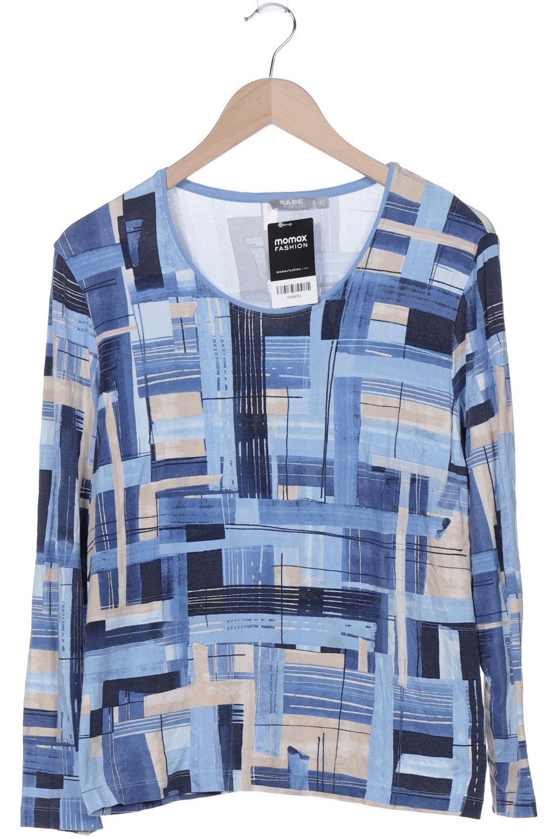 

Rabe Damen Langarmshirt, blau, Gr. 42