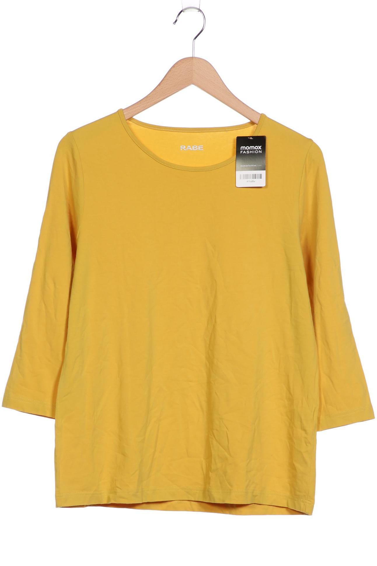 

Rabe Damen Langarmshirt, gelb, Gr. 44