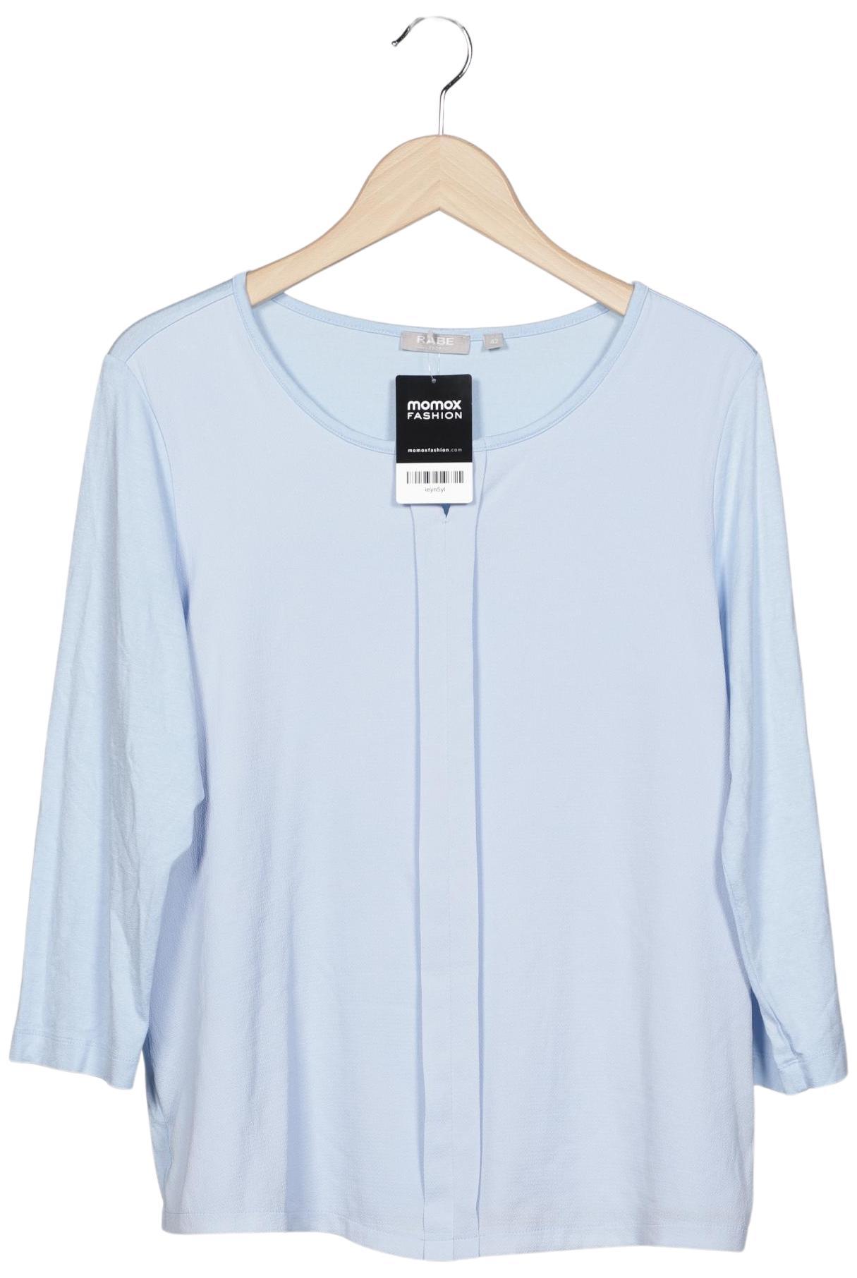 

Rabe Damen Langarmshirt, hellblau, Gr. 42