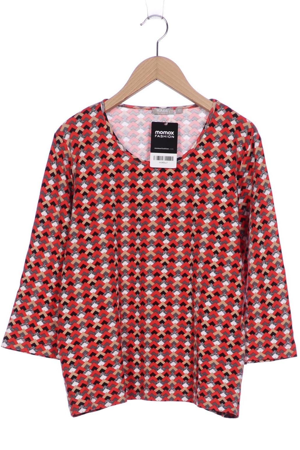 

Rabe Damen Langarmshirt, rot, Gr. 42