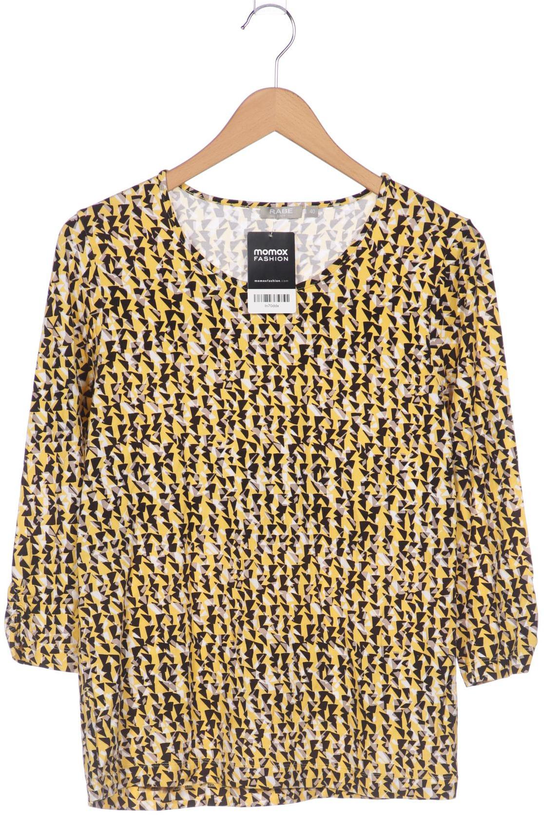 

Rabe Damen Langarmshirt, gelb, Gr. 40