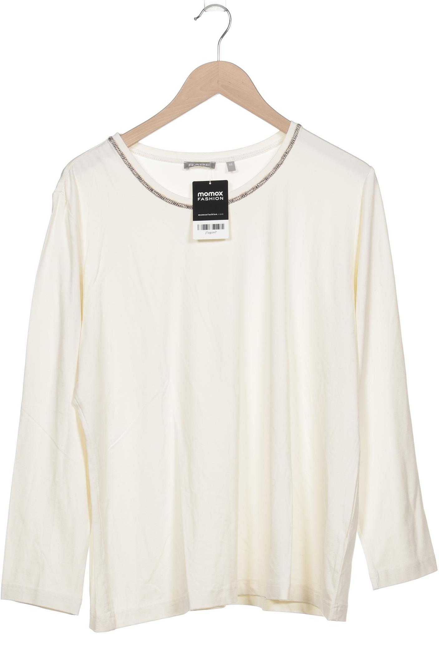 

Rabe Damen Langarmshirt, cremeweiß, Gr. 48