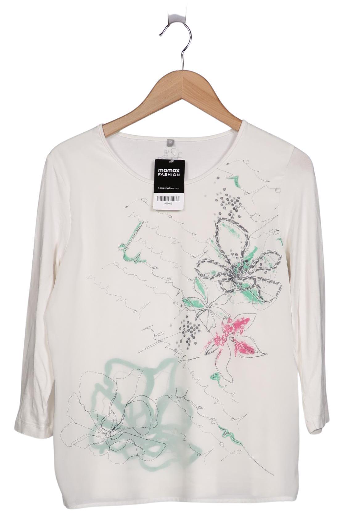 

Rabe Damen Langarmshirt, weiß, Gr. 40