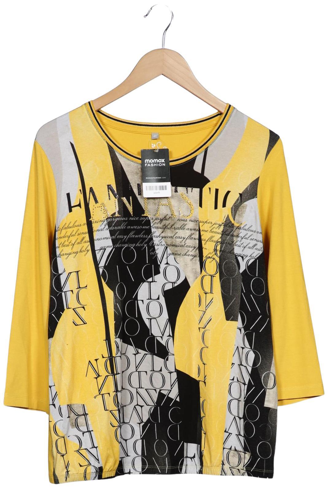 

Rabe Damen Langarmshirt, gelb, Gr. 40