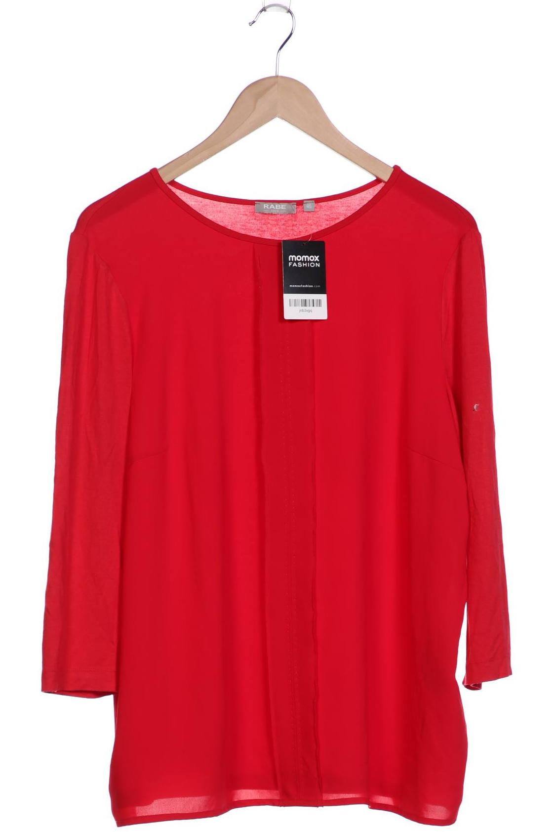

Rabe Damen Langarmshirt, rot, Gr. 46