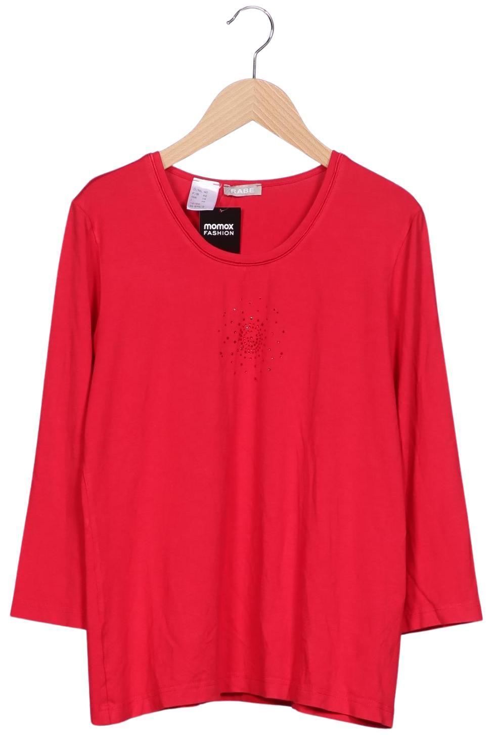 

Rabe Damen Langarmshirt, rot, Gr. 40