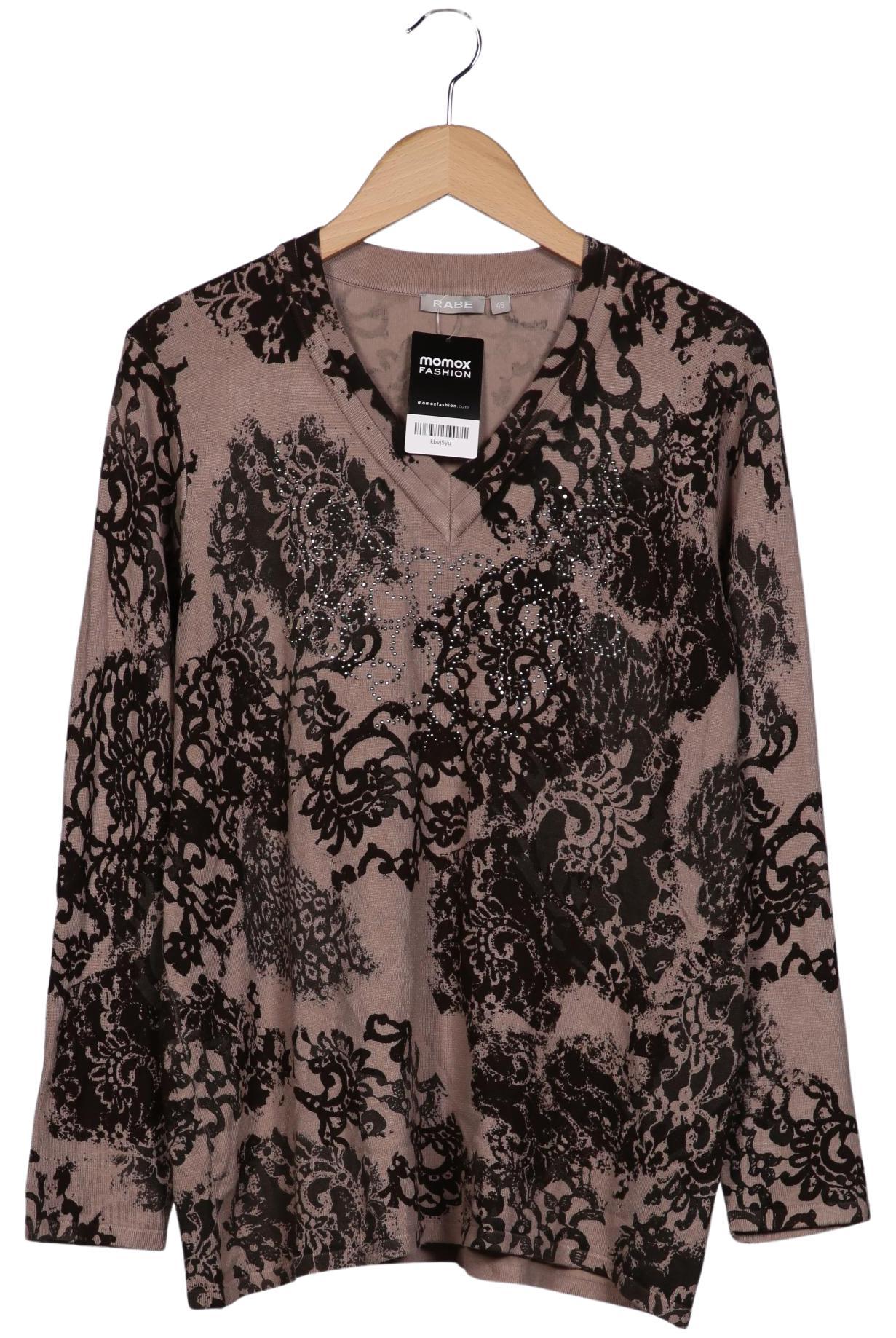 

Rabe Damen Langarmshirt, braun, Gr. 46