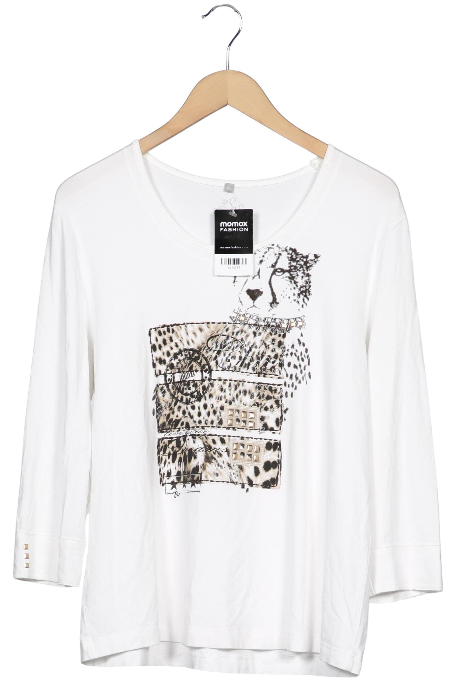 

Rabe Damen Langarmshirt, weiß, Gr. 46