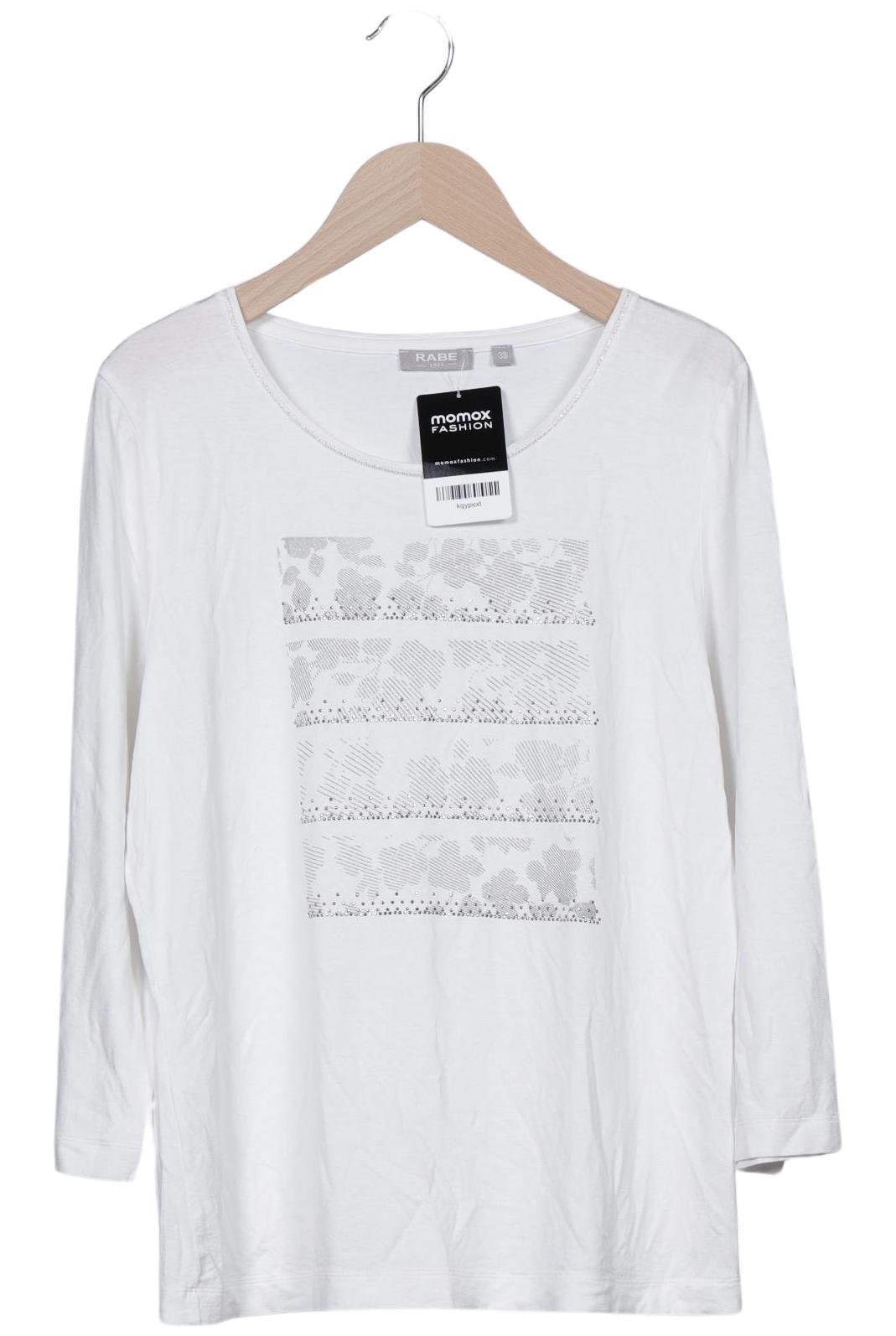 

Rabe Damen Langarmshirt, weiß, Gr. 38