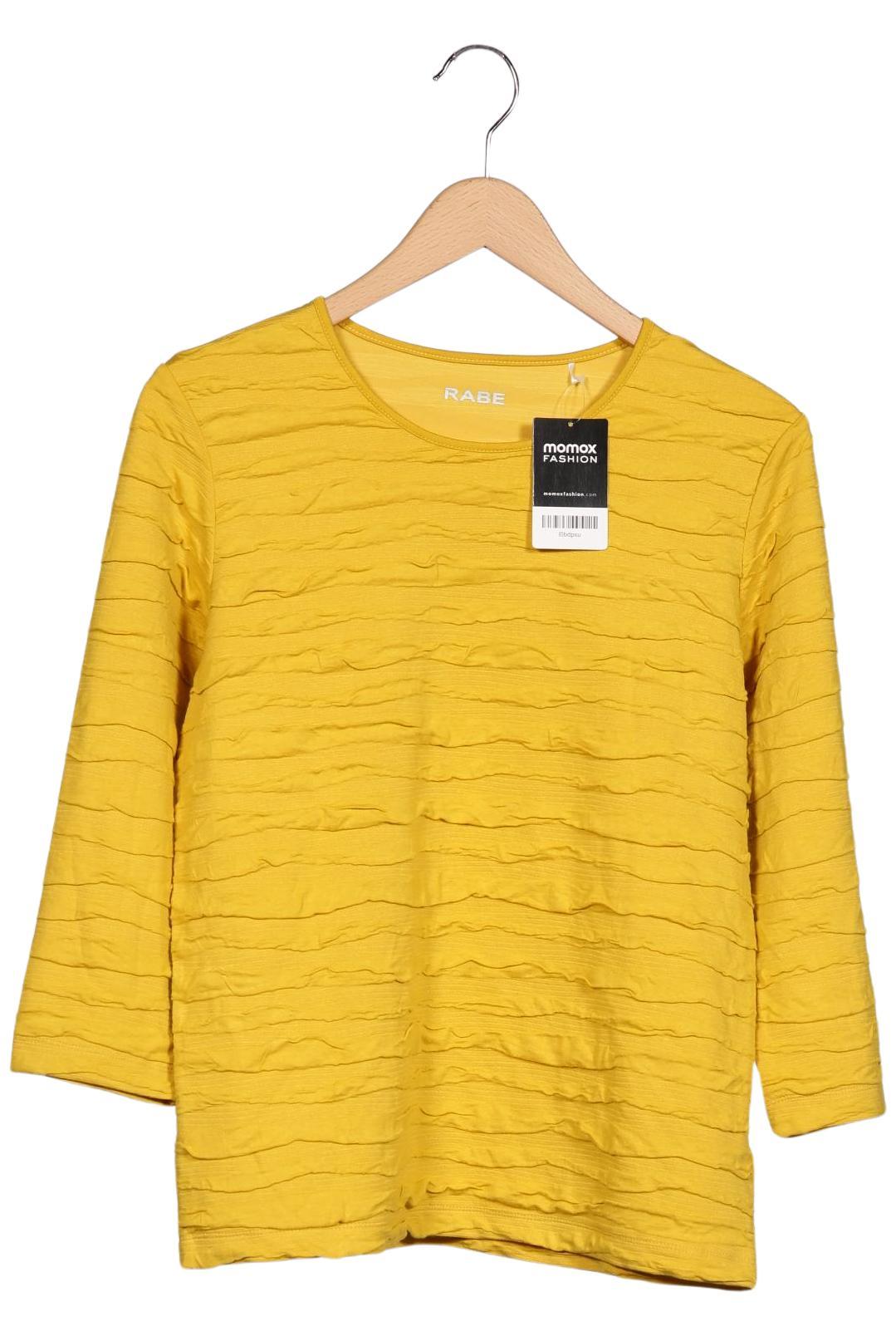 

Rabe Damen Langarmshirt, gelb, Gr. 40