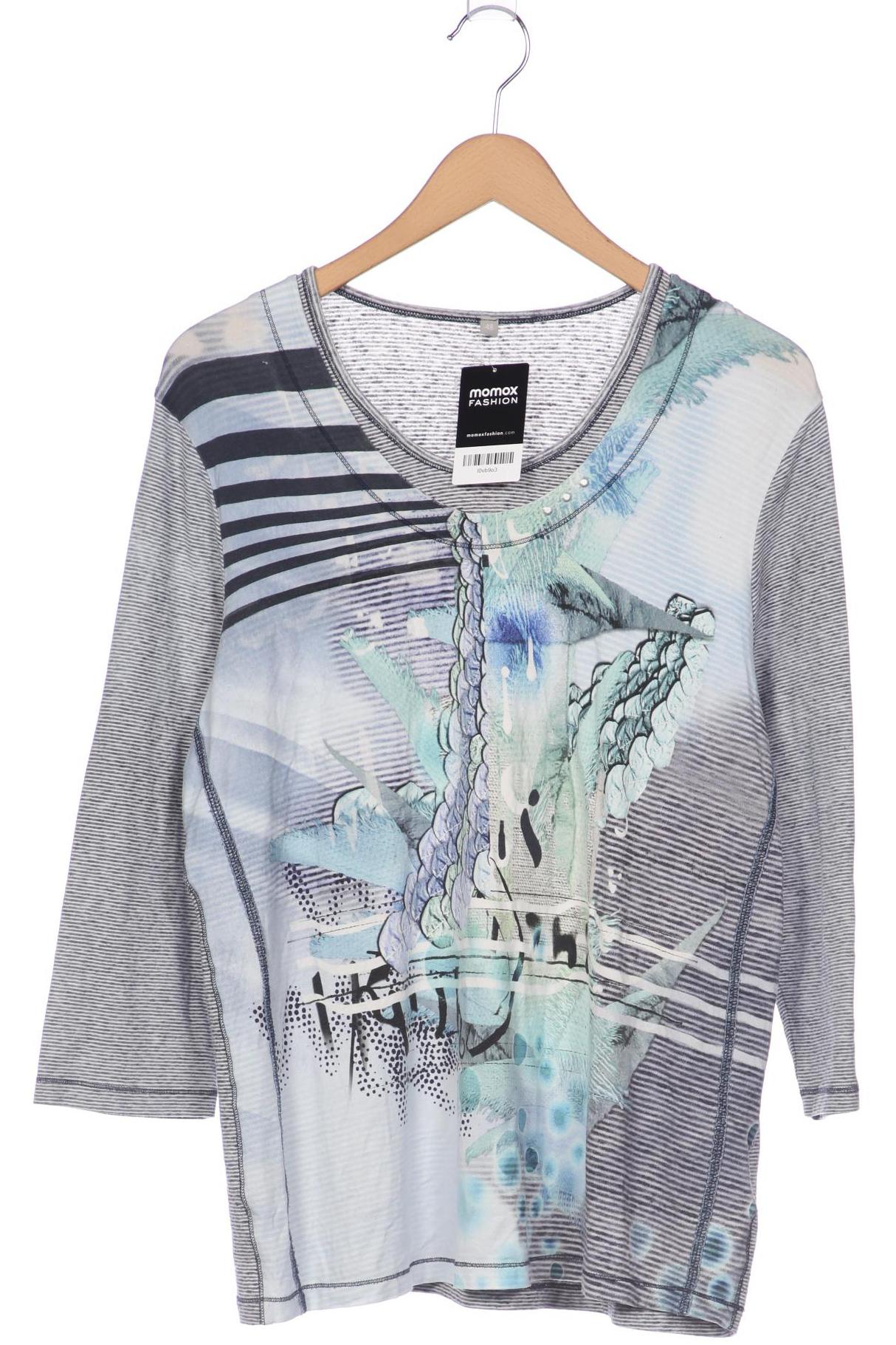 

Rabe Damen Langarmshirt, blau, Gr. 48