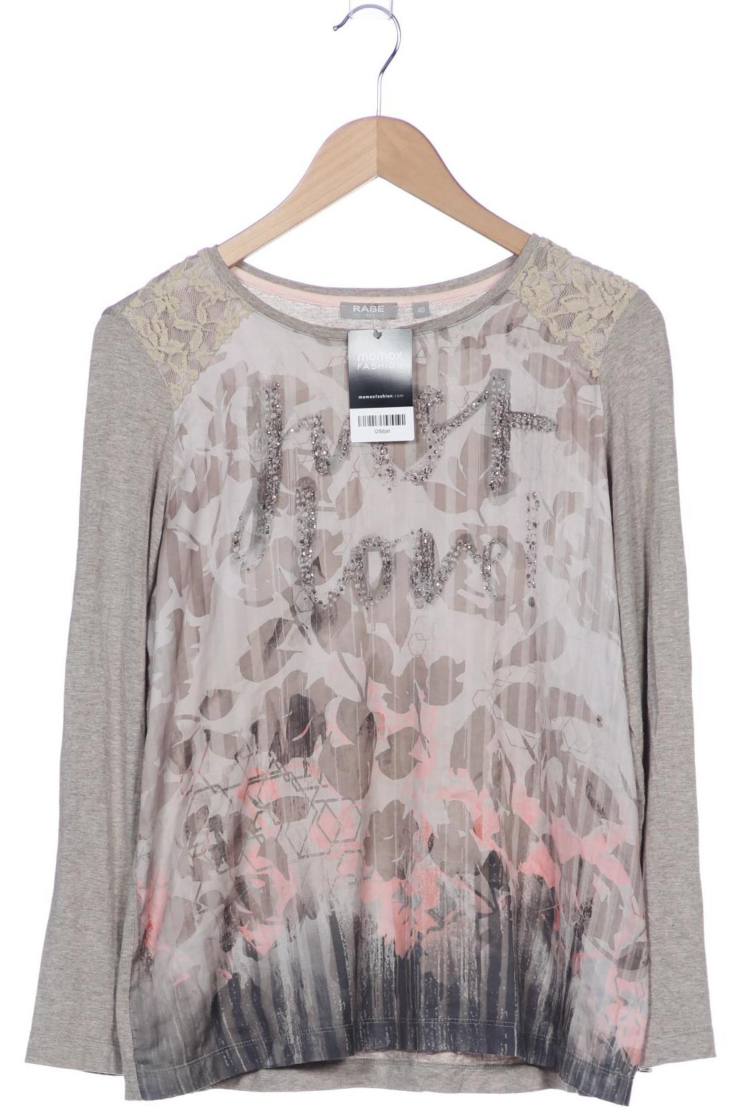 

Rabe Damen Langarmshirt, beige, Gr. 40
