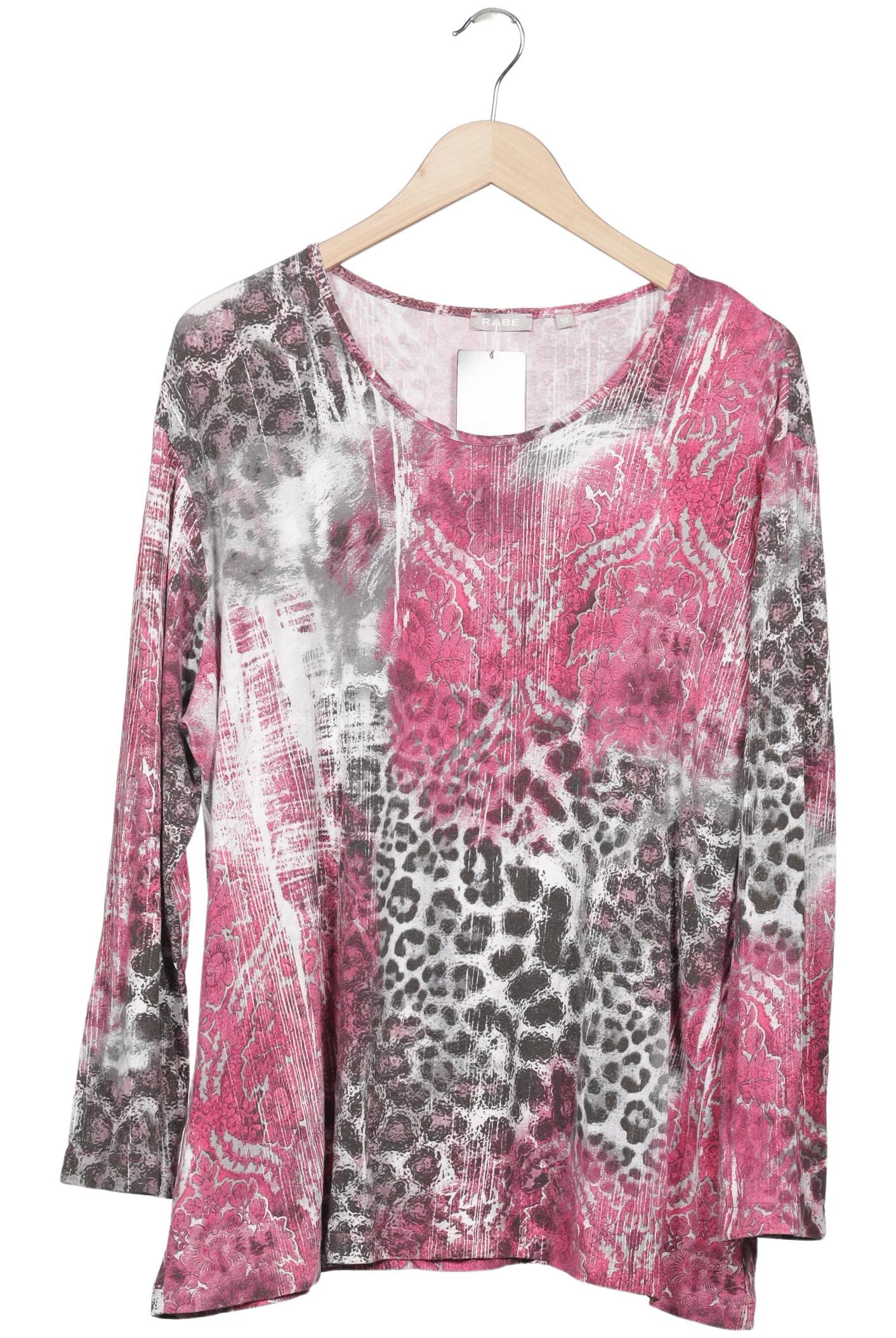 

Rabe Damen Langarmshirt, mehrfarbig, Gr. 50