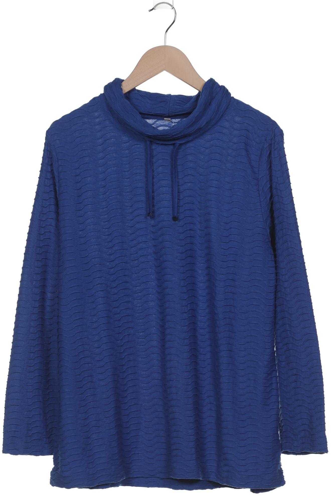 

Rabe Damen Langarmshirt, blau, Gr. 48
