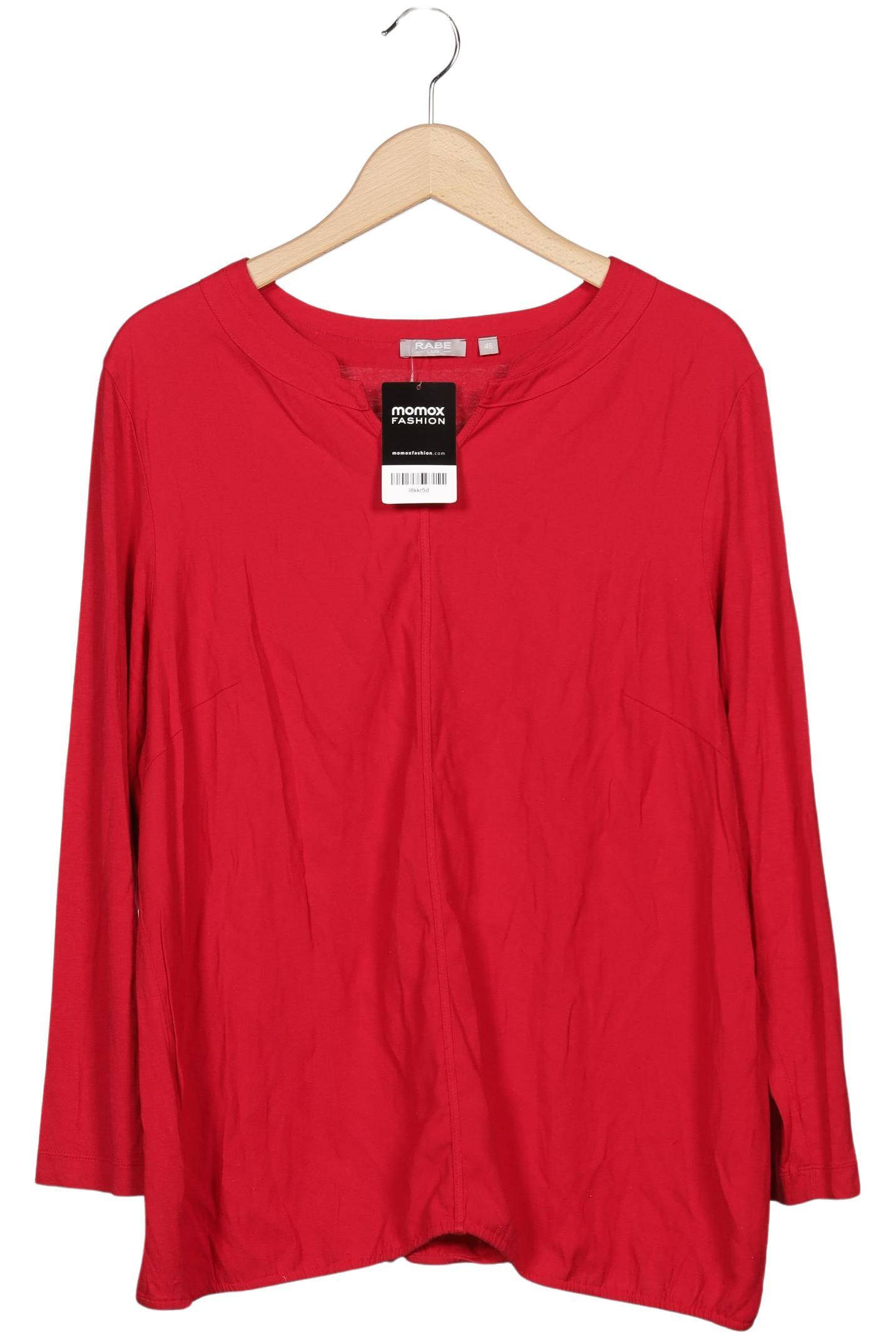 

Rabe Damen Langarmshirt, rot, Gr. 46