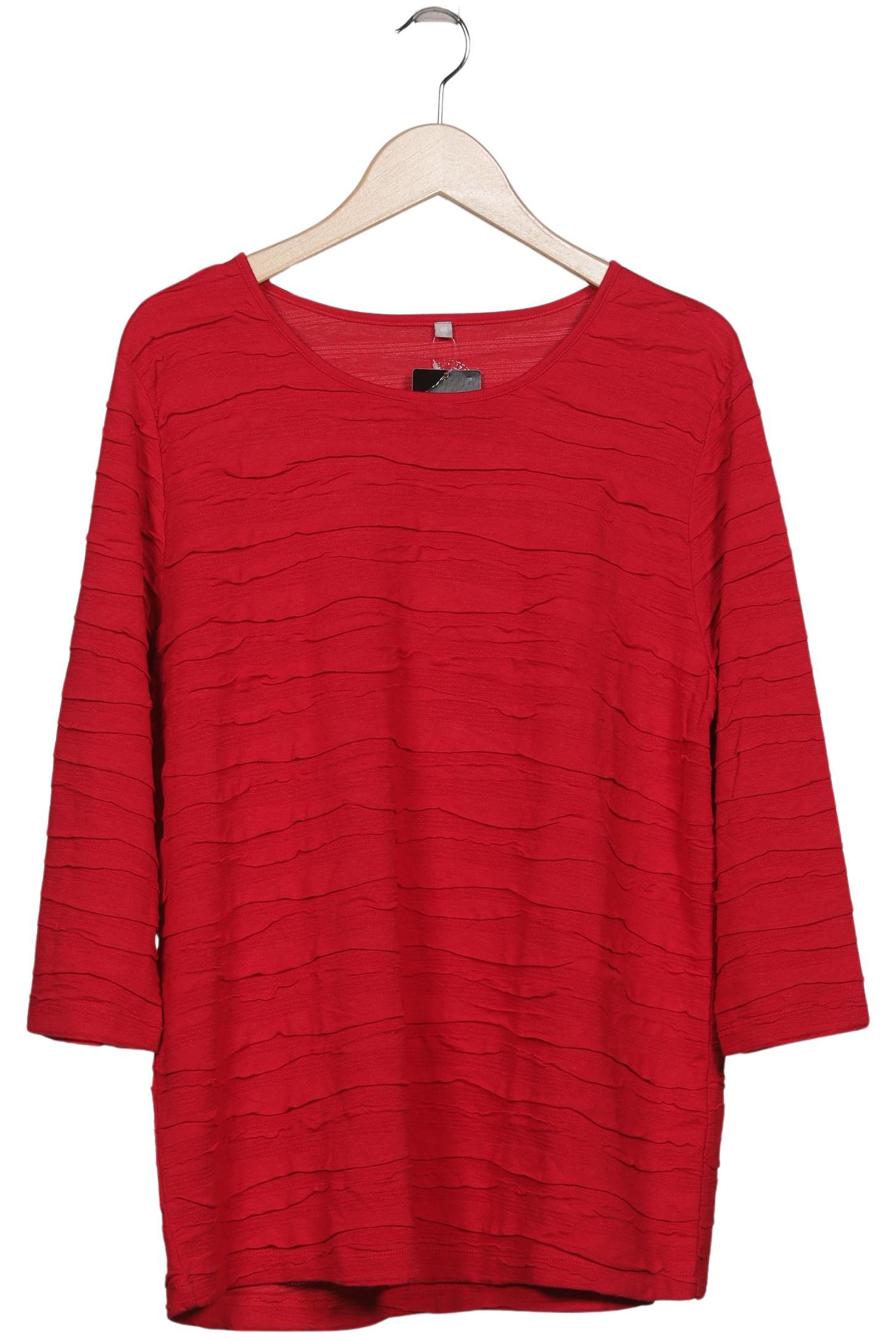 

Rabe Damen Langarmshirt, rot, Gr. 48