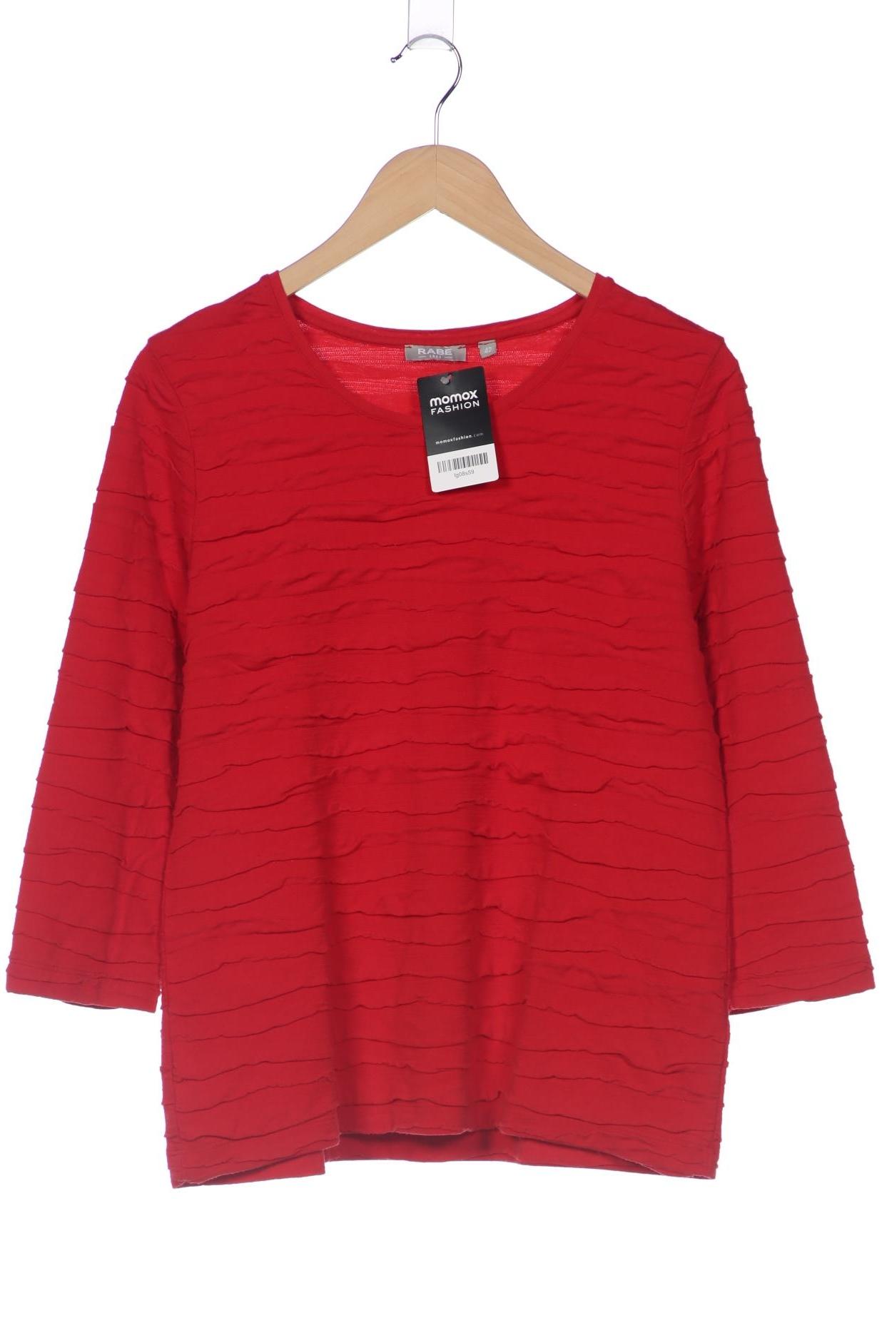 

Rabe Damen Langarmshirt, rot, Gr. 42