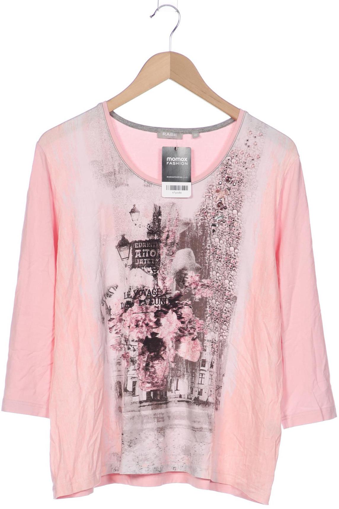 

Rabe Damen Langarmshirt, pink, Gr. 46