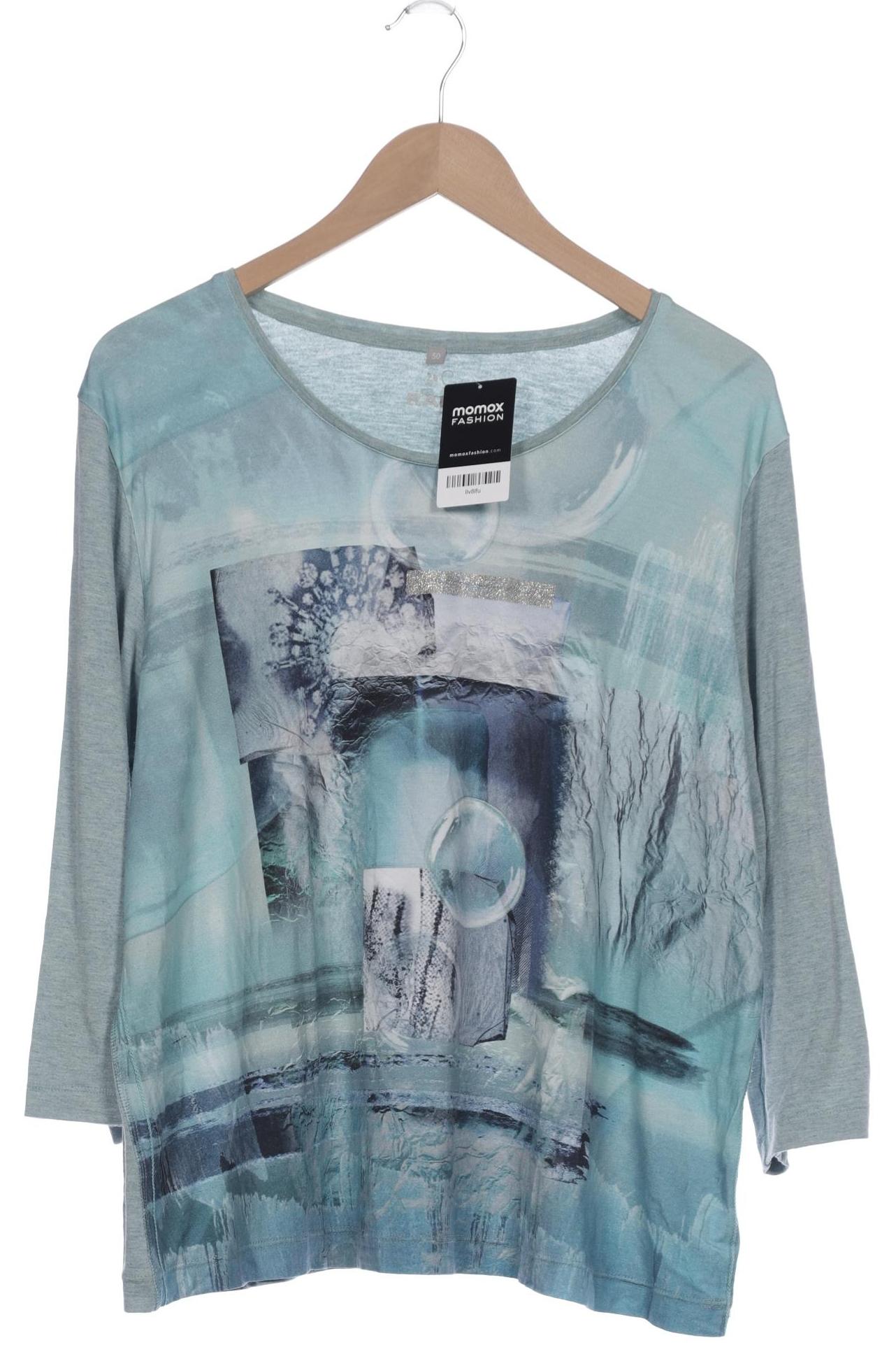 

Rabe Damen Langarmshirt, türkis, Gr. 50