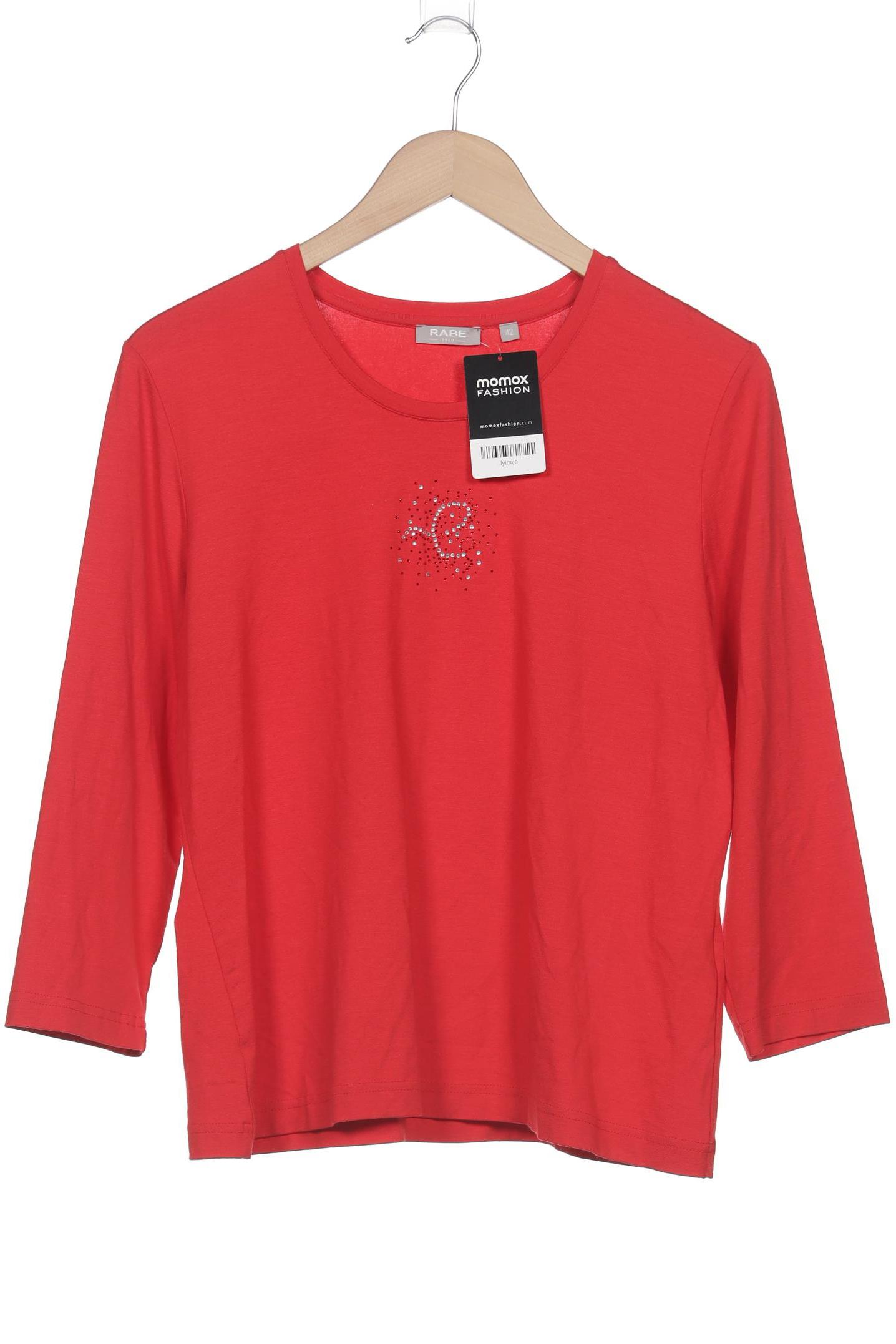 

Rabe Damen Langarmshirt, rot, Gr. 42