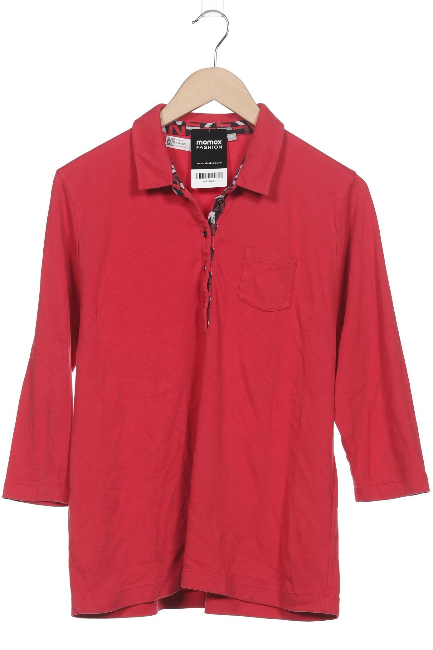 

Rabe Damen Langarmshirt, rot, Gr. 46