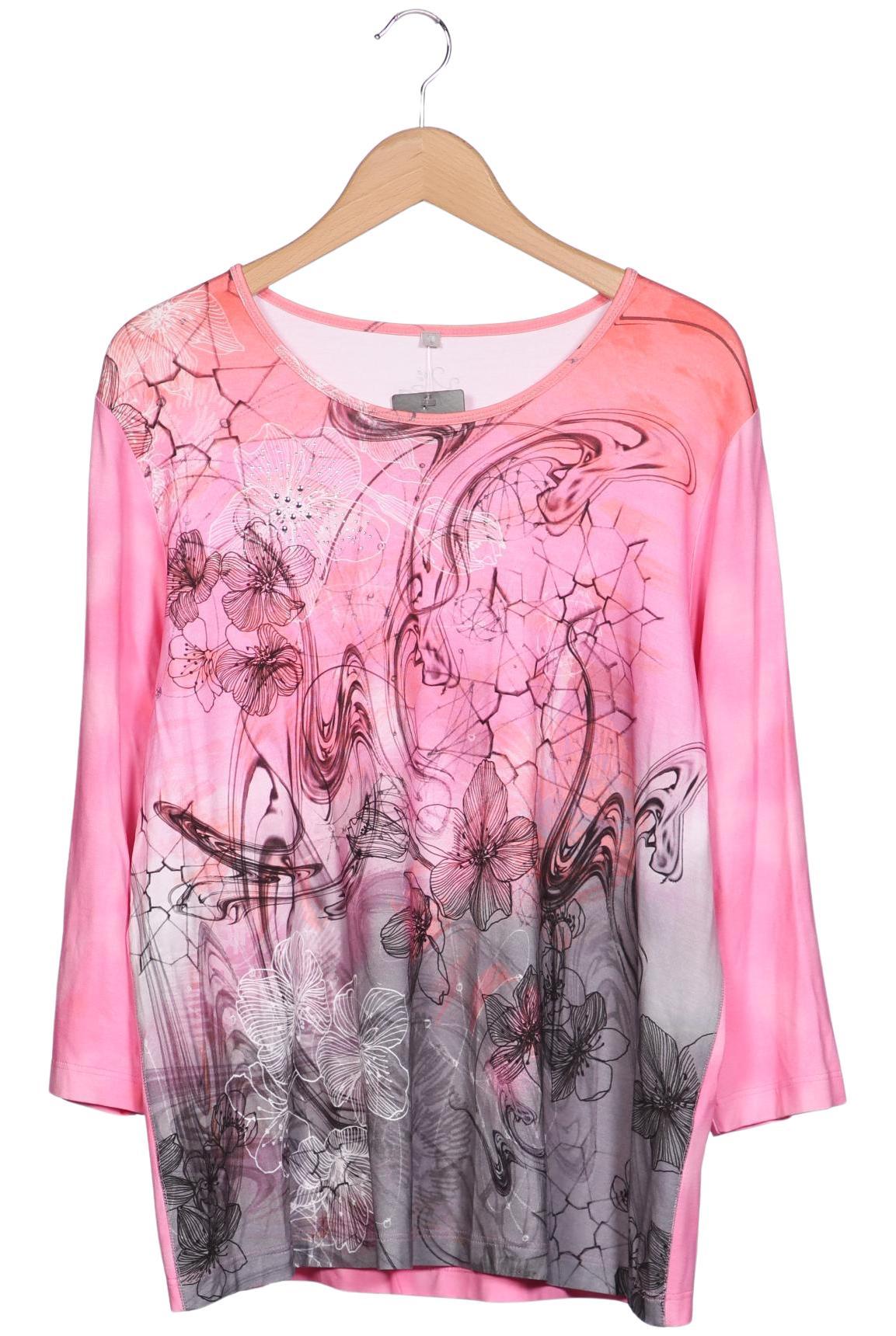 

Rabe Damen Langarmshirt, pink, Gr. 48