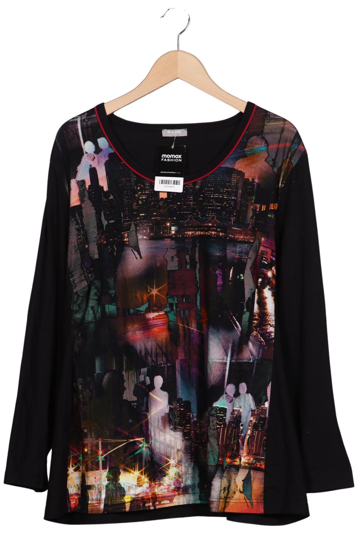 

Rabe Damen Langarmshirt, schwarz, Gr. 44