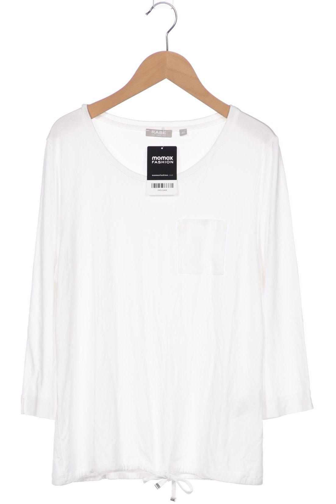 

Rabe Damen Langarmshirt, weiß, Gr. 40