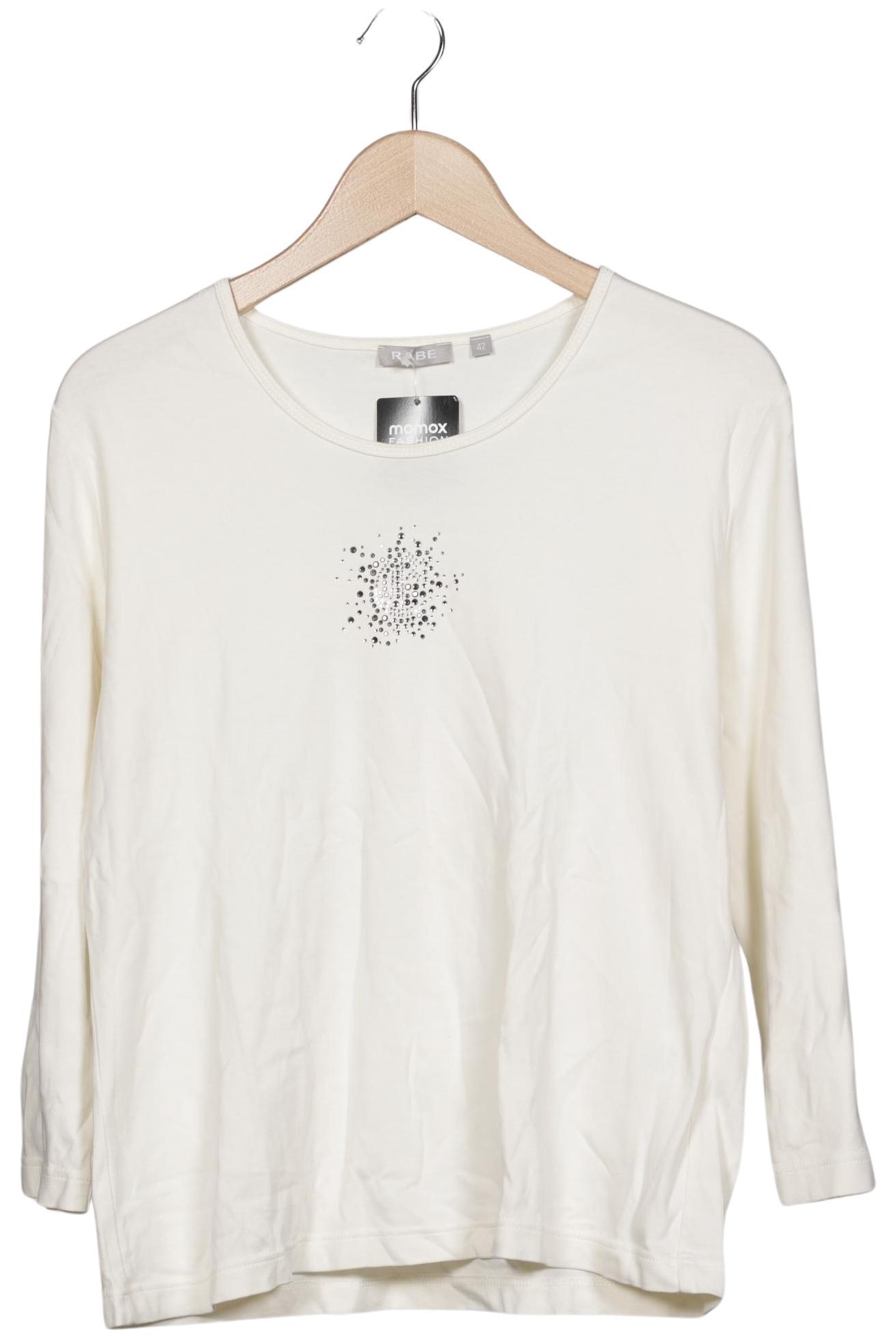 

Rabe Damen Langarmshirt, cremeweiß, Gr. 42