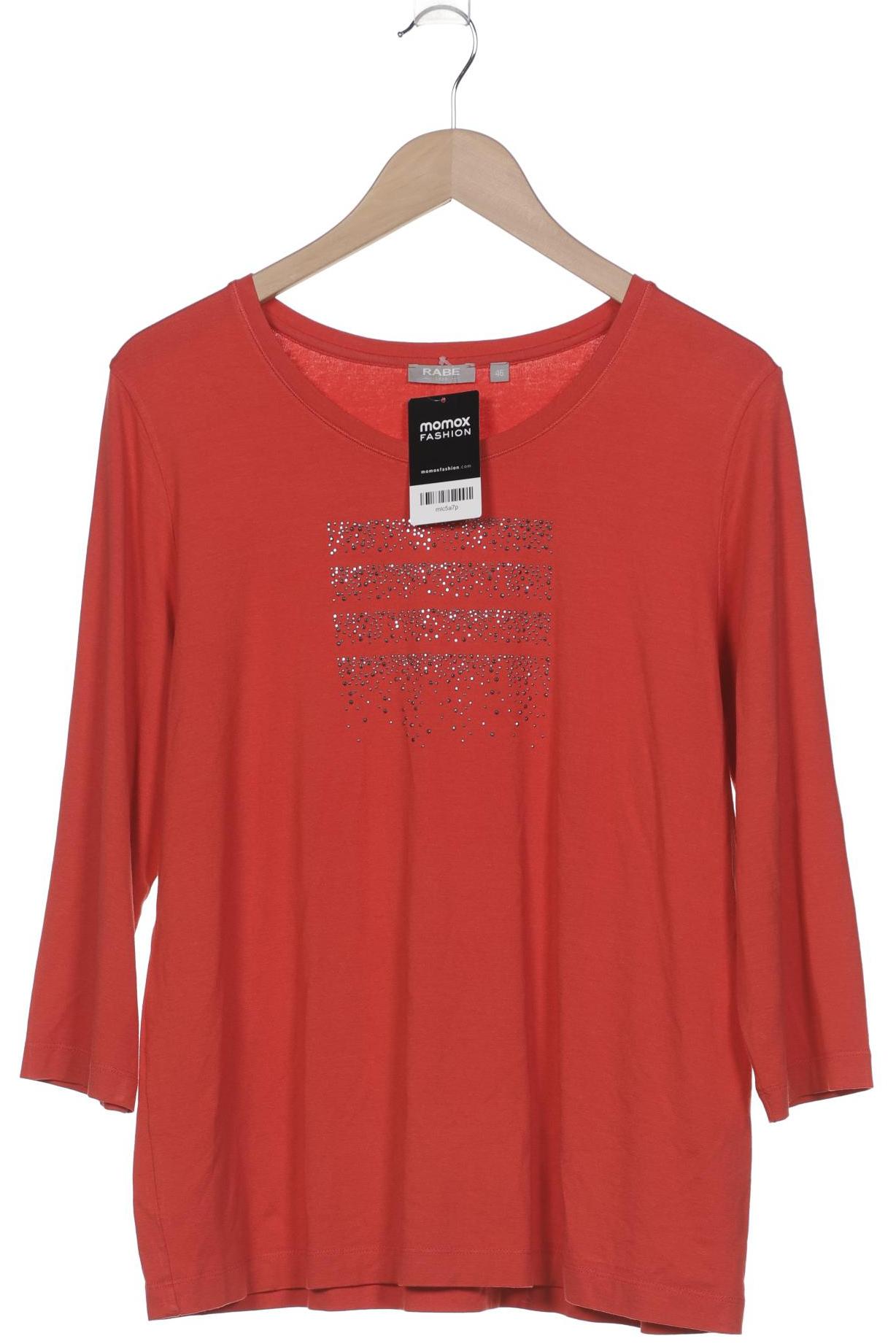 

Rabe Damen Langarmshirt, rot, Gr. 46