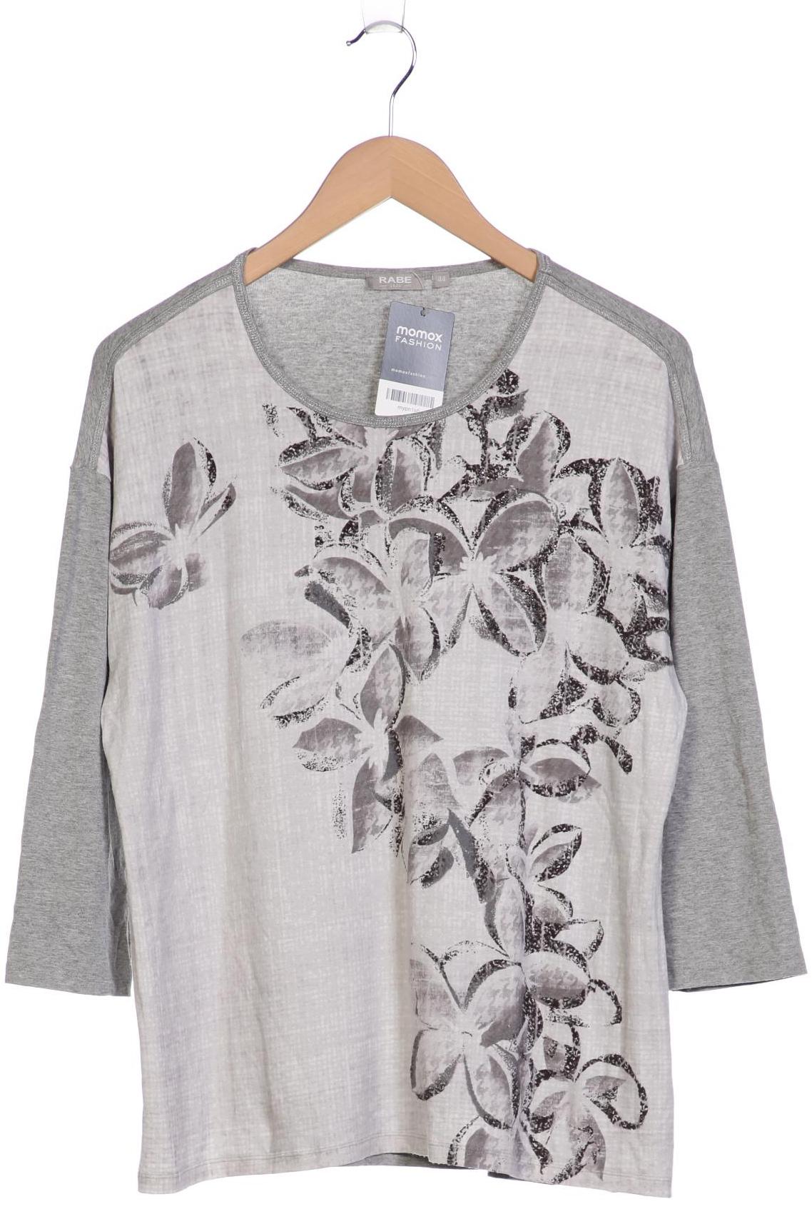 

Rabe Damen Langarmshirt, grau, Gr. 44