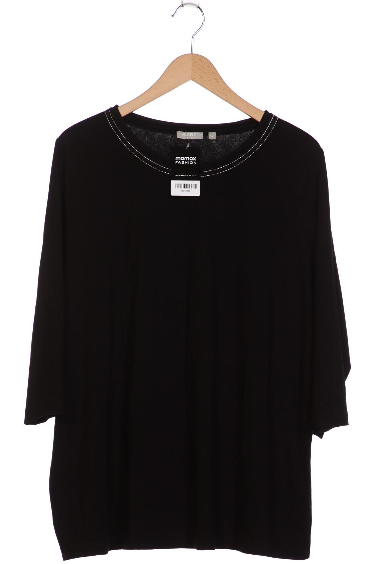 

Rabe Damen Langarmshirt, schwarz, Gr. 52