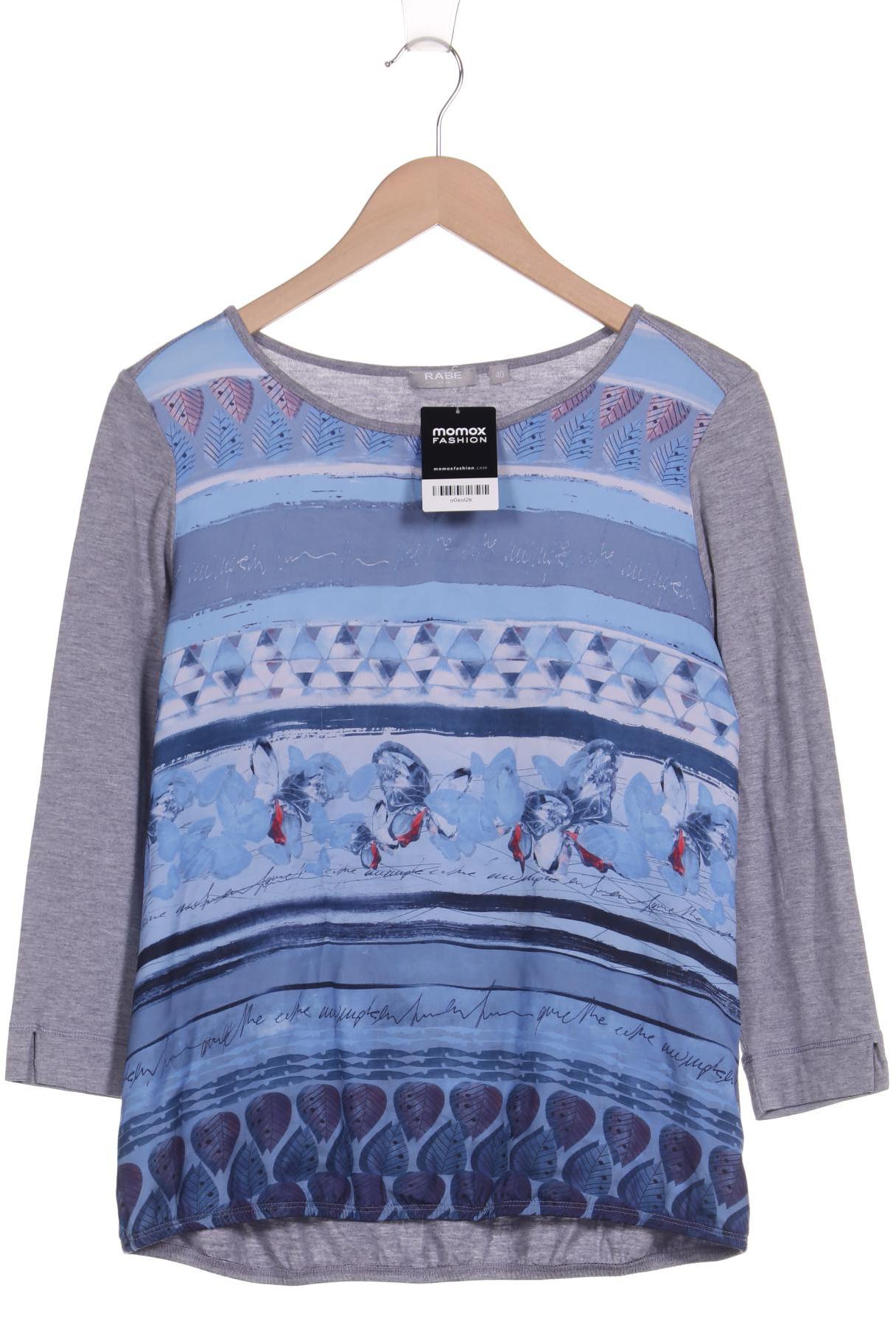 

Rabe Damen Langarmshirt, blau, Gr. 40