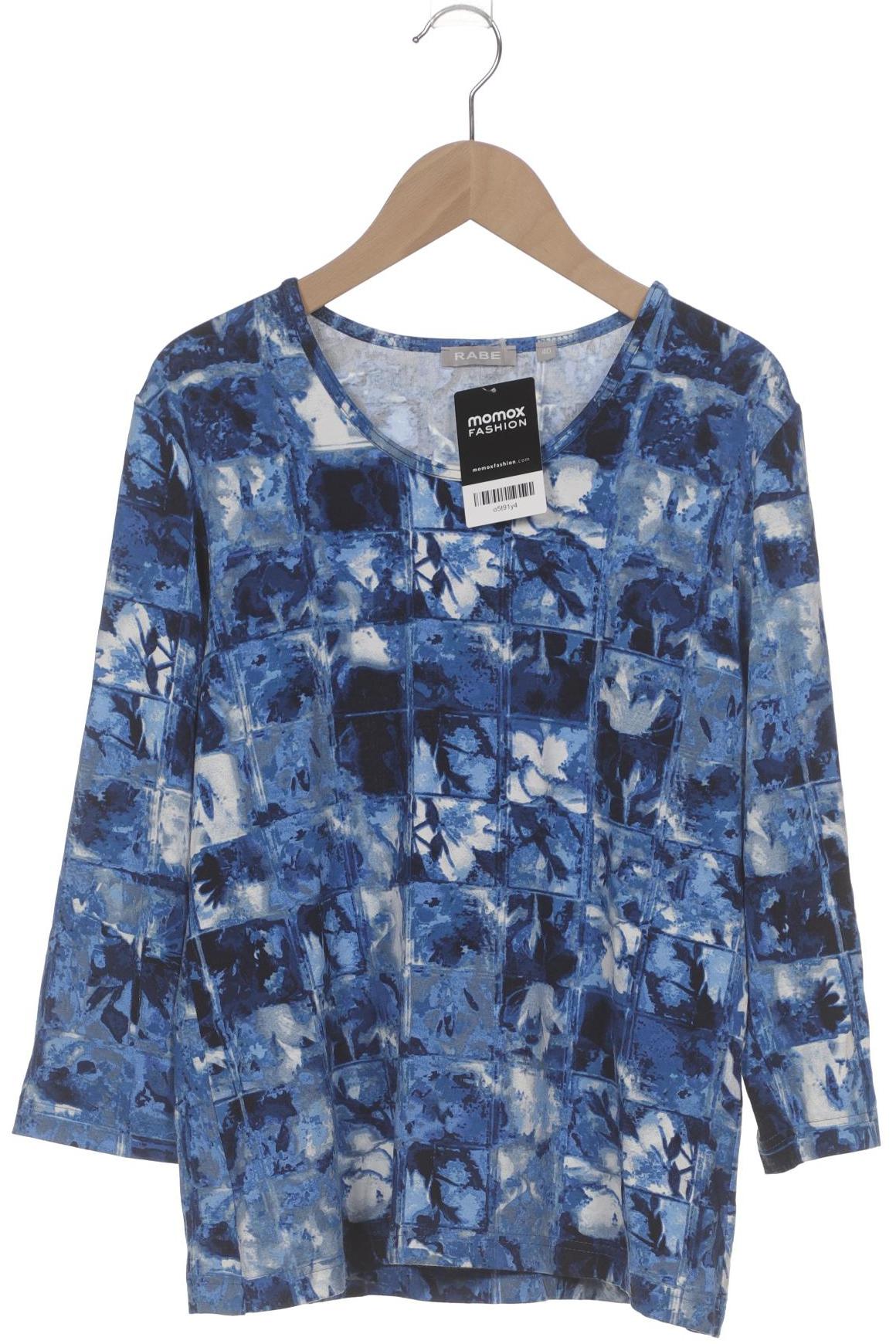 

Rabe Damen Langarmshirt, blau, Gr. 40